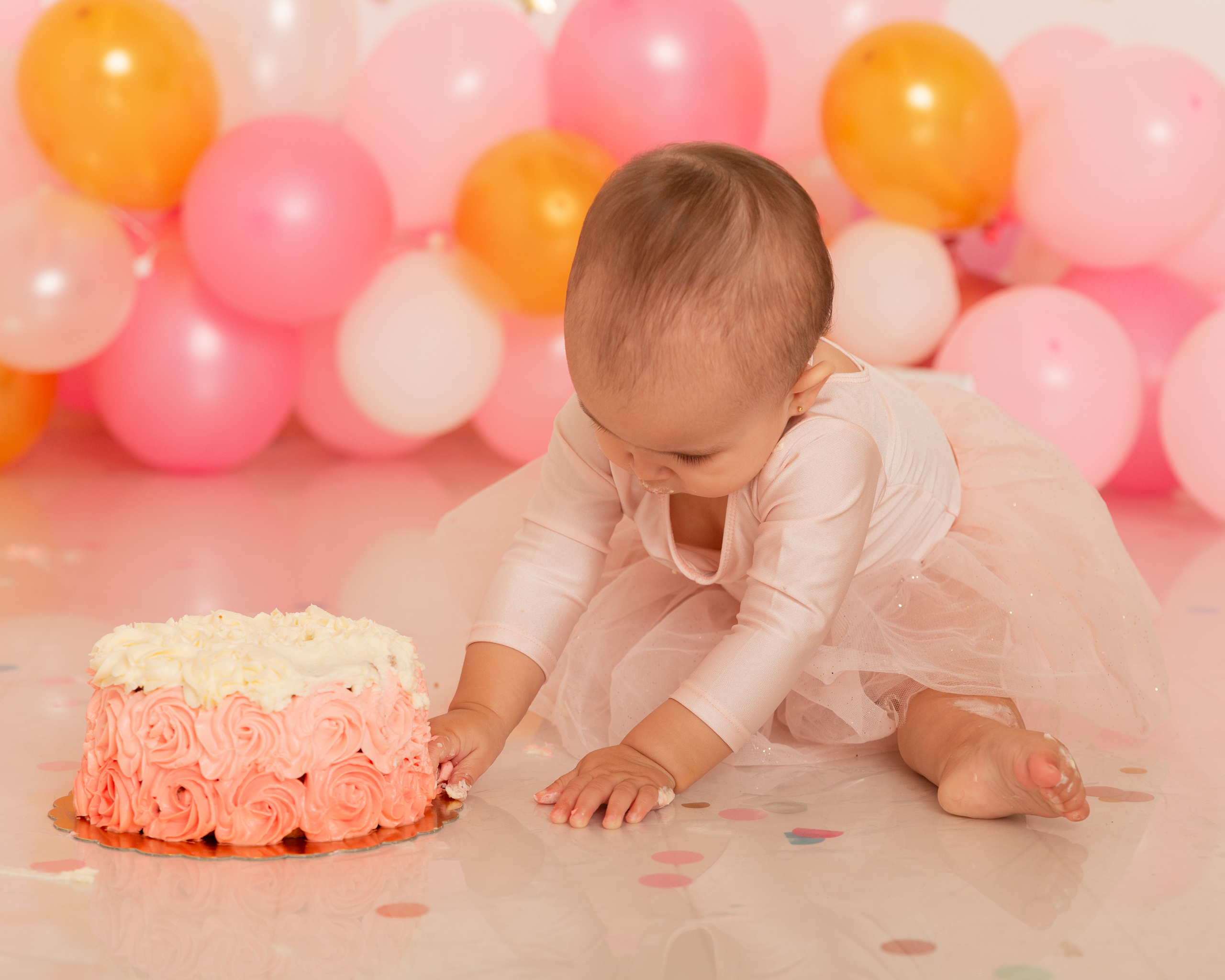 Smash cake или «Первый тортик». Фотограф в Испании ( Аликанте, Торревьеха, Бенидорм )