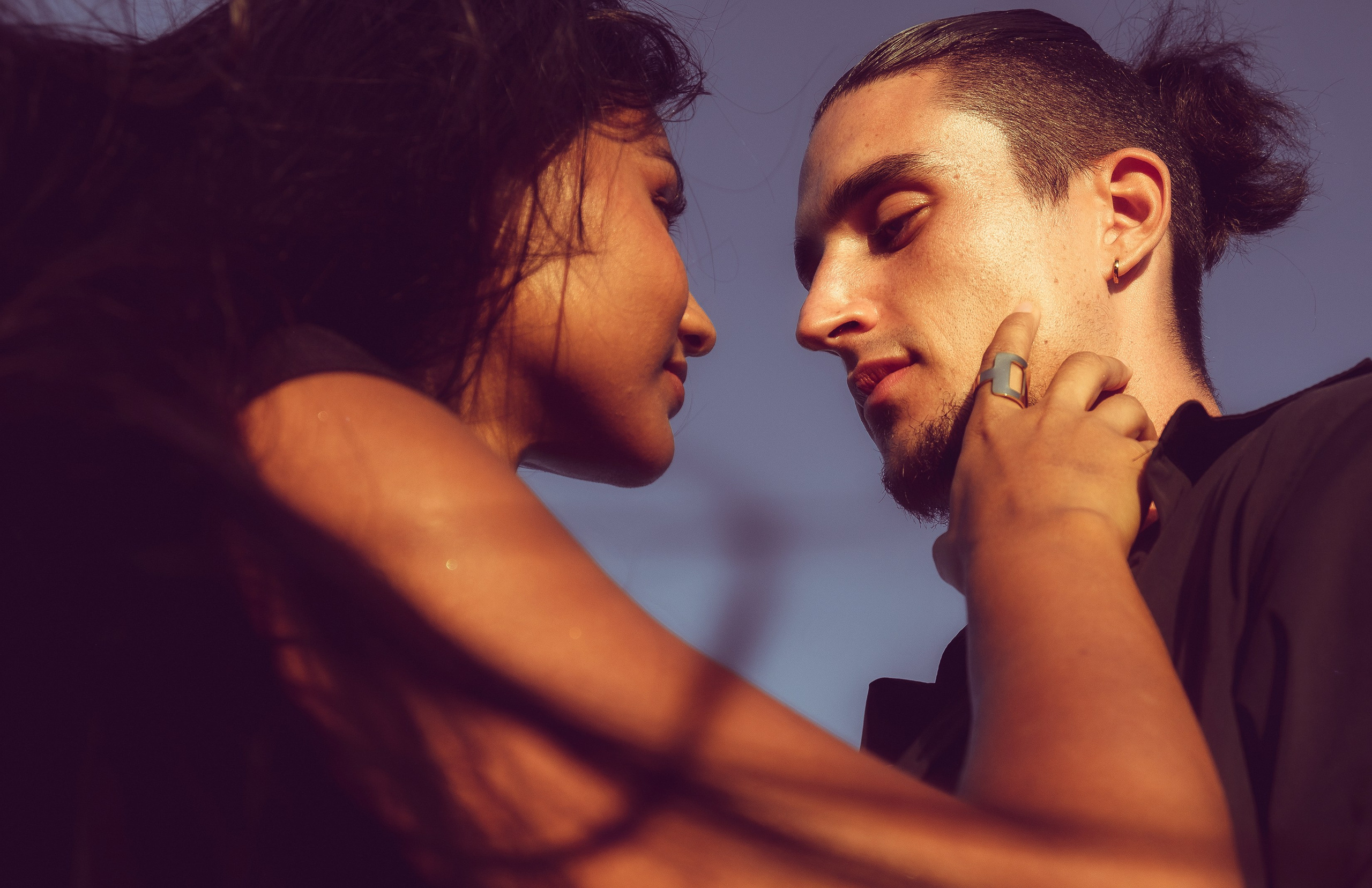 Historia de amor al atardecer en Guardamar — Fotógrafo en Alicante y Torrevieja