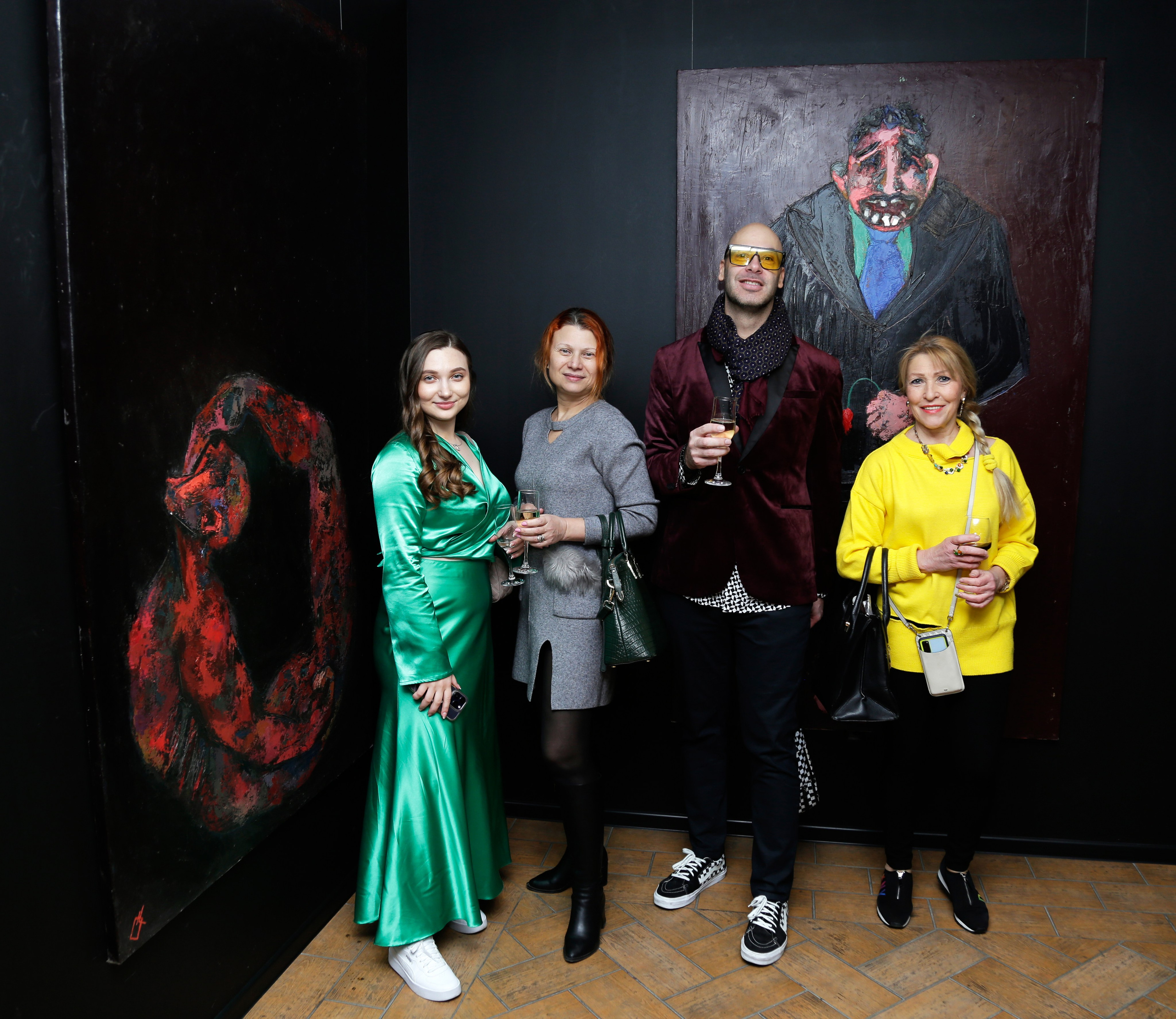 Photo report of “Interpretation” solo exhibition of Kamran Mammadov. KAMRAN MAMMADOV ART