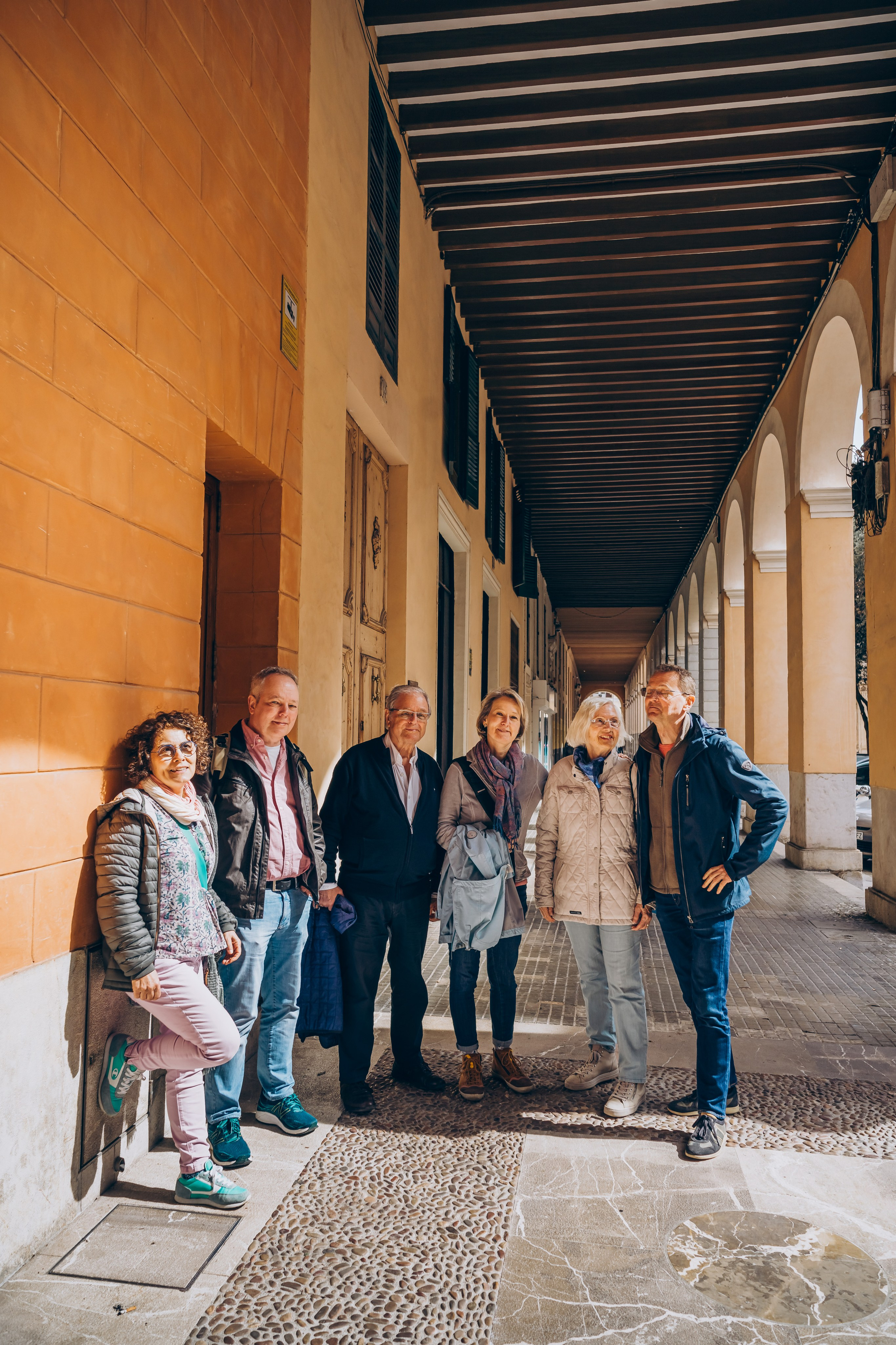 Walking tour of Palma. Фотограф у Пальма де Майорка