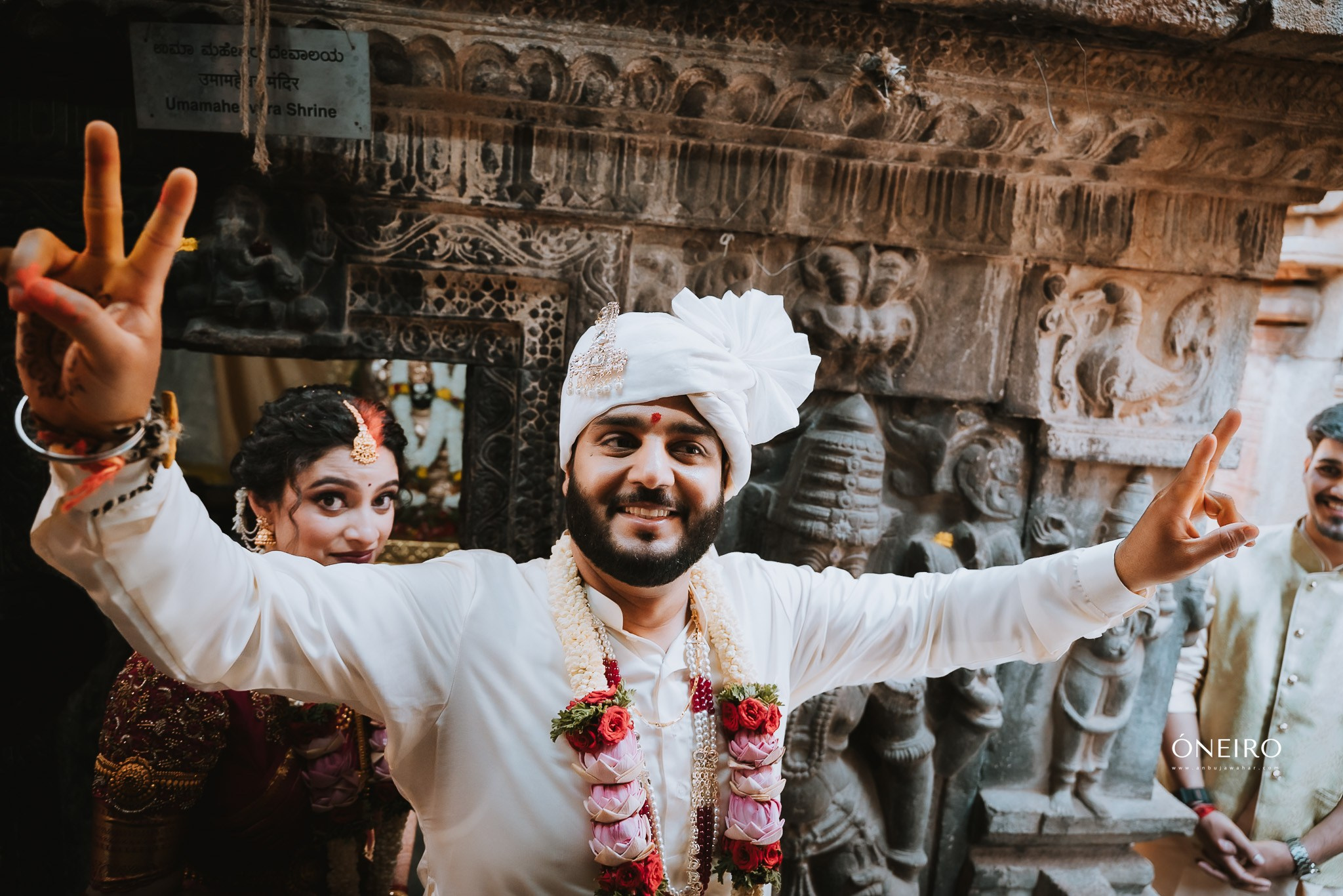 S+A Bhoga Nandishwara Temple Wedding | Bangalore, India