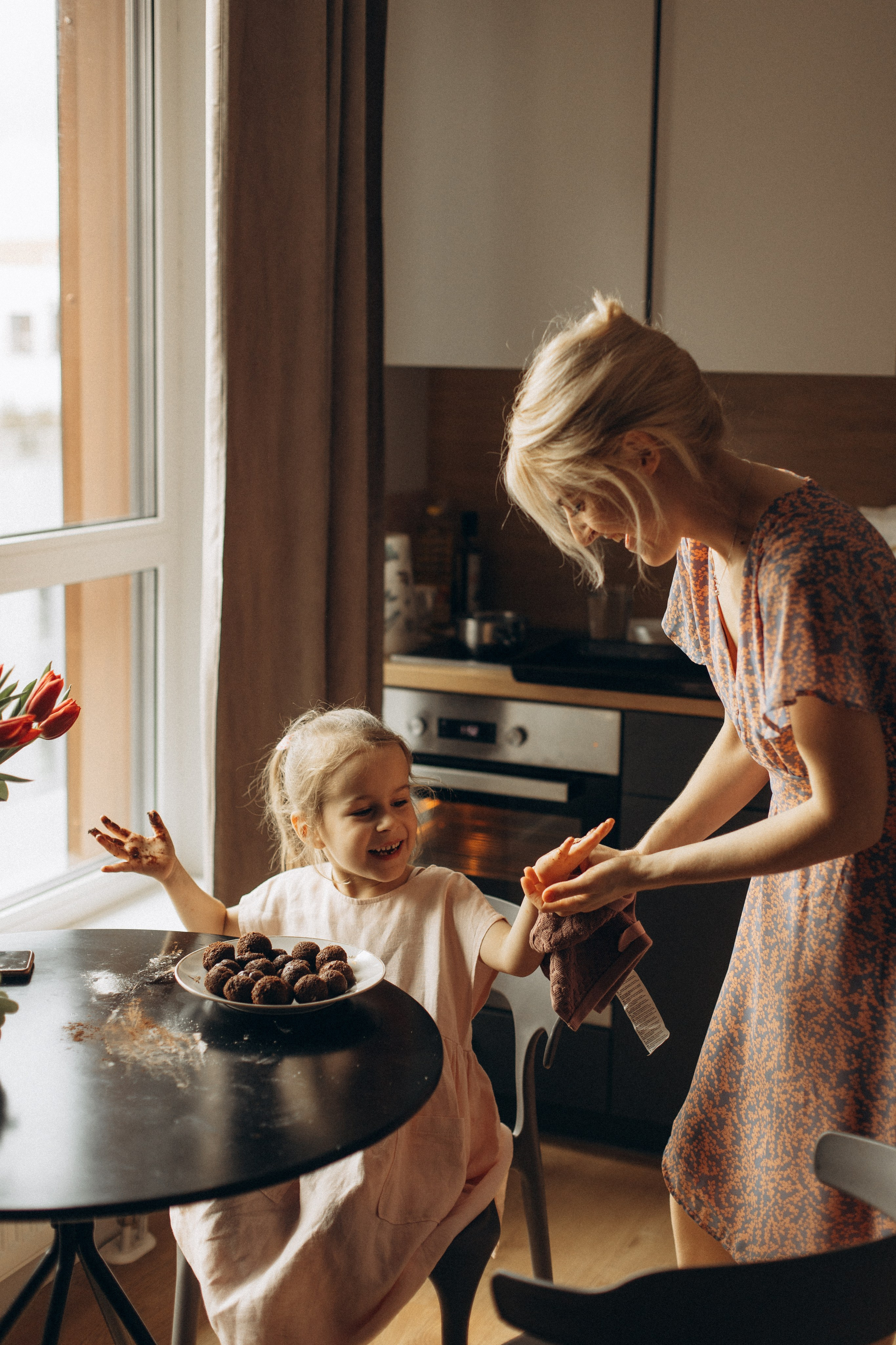 Фотосессия Мама и Дочка: Волшебные моменты вместе. Family and Individual Photographer in Vilnius Elena Raduke
