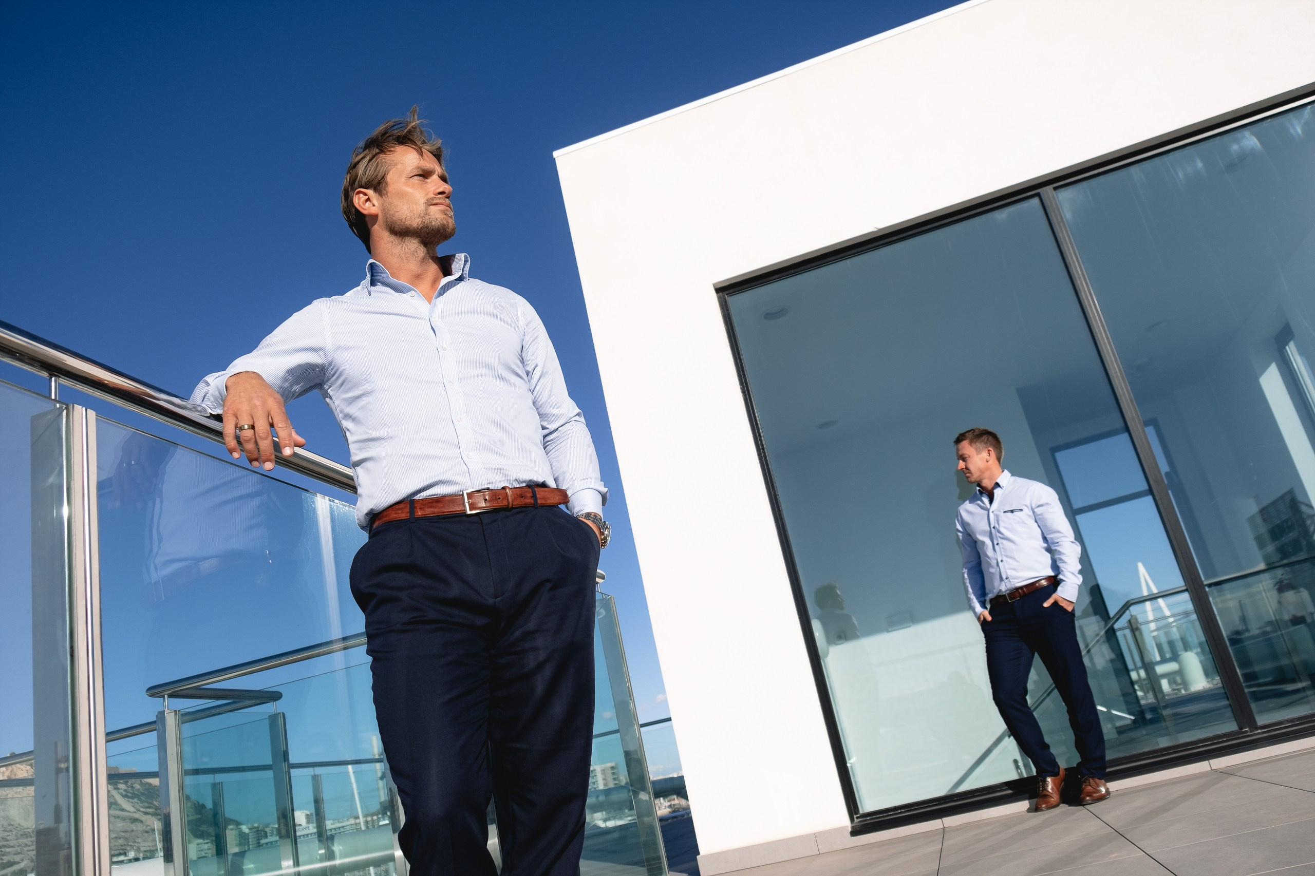 Business content photoshoot in Alicante for Norwegian Capital