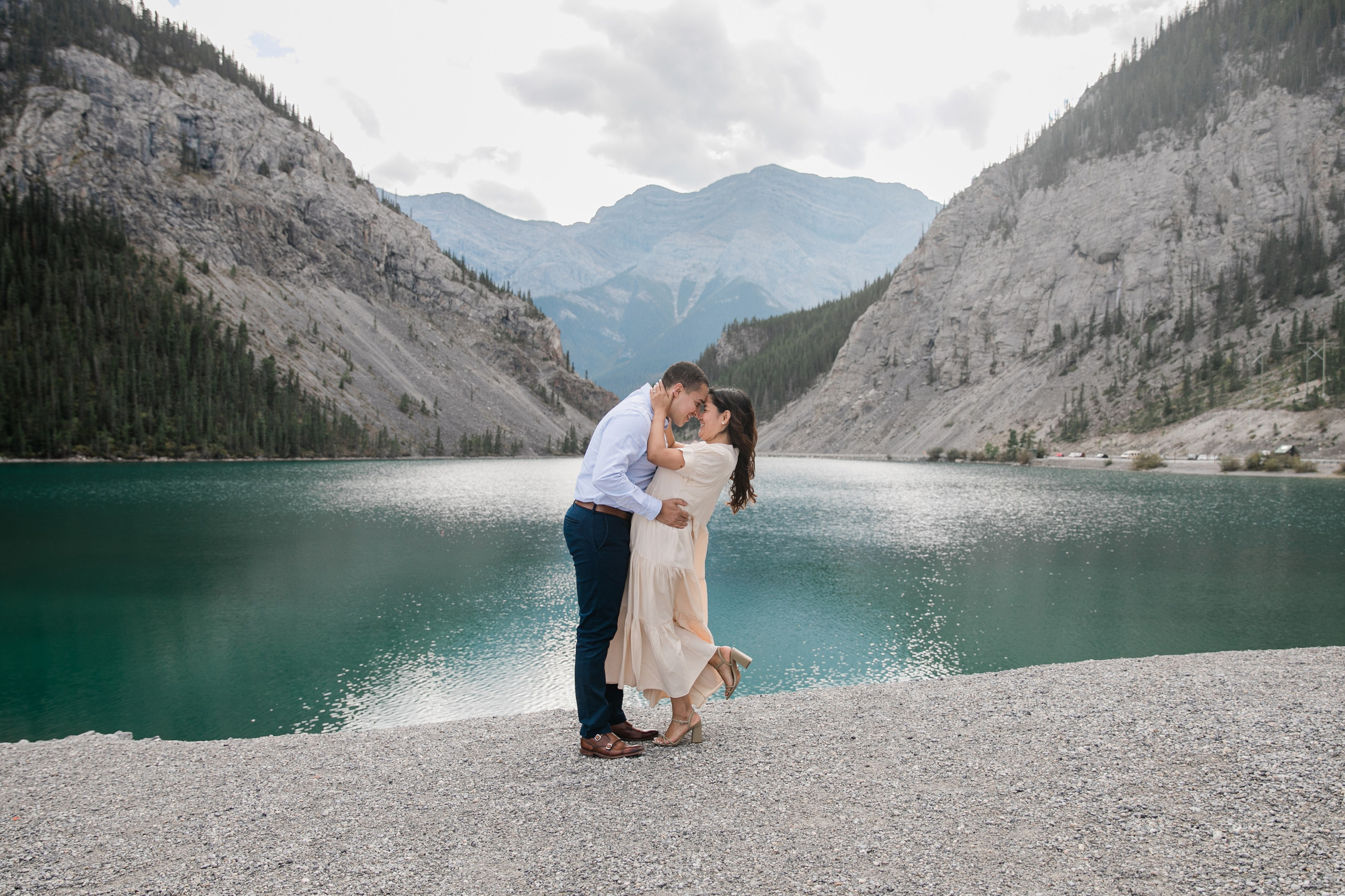 Fotografía de compromiso en Canmore