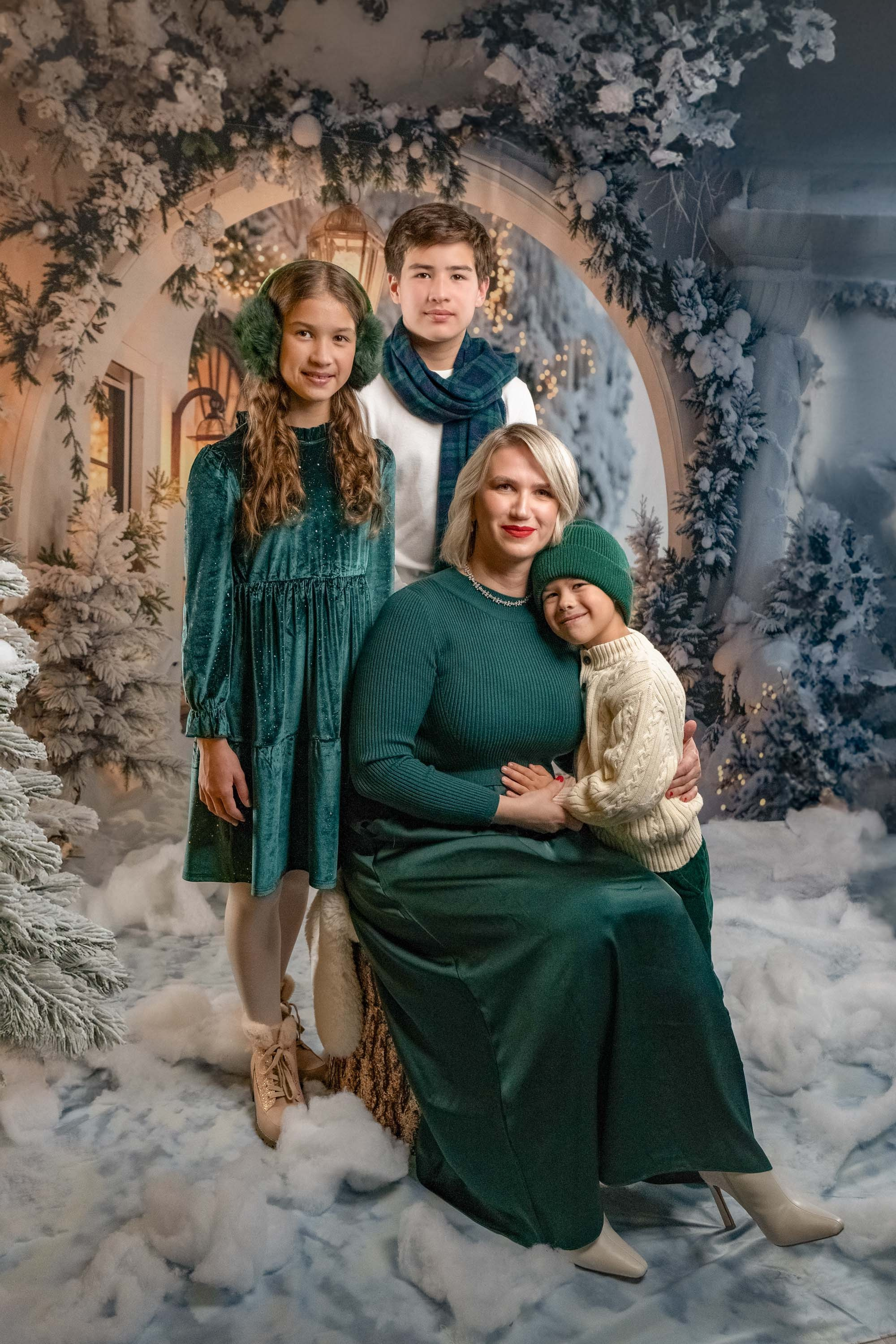 Christmas photoshoots in Houston. Photographer Irina Kozhemyakina. Houston