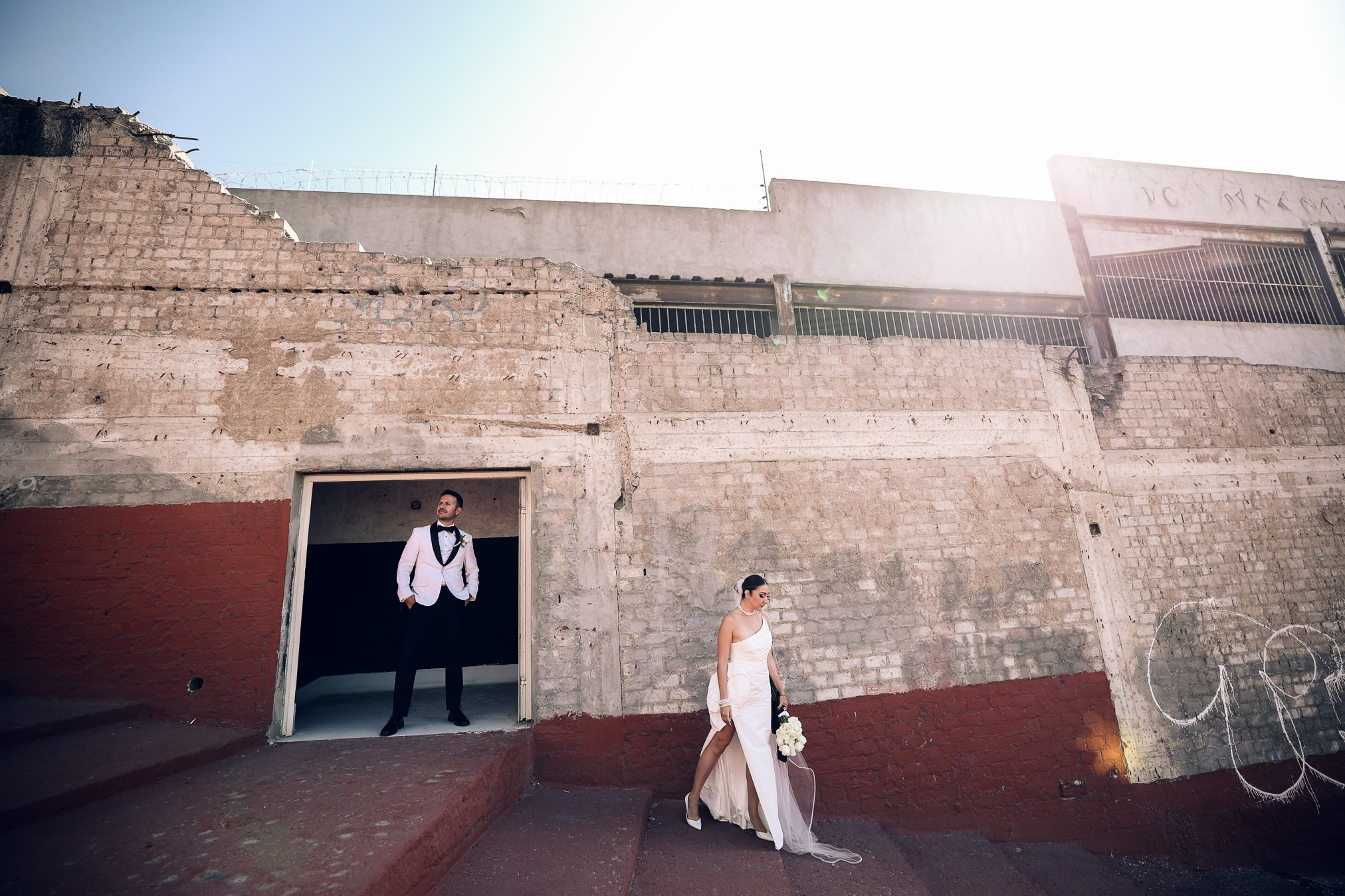Tijuana Antiguo cine Bujazan, Boda Sherlinne y Joaquin. Estudio de fotografia en Tijuana