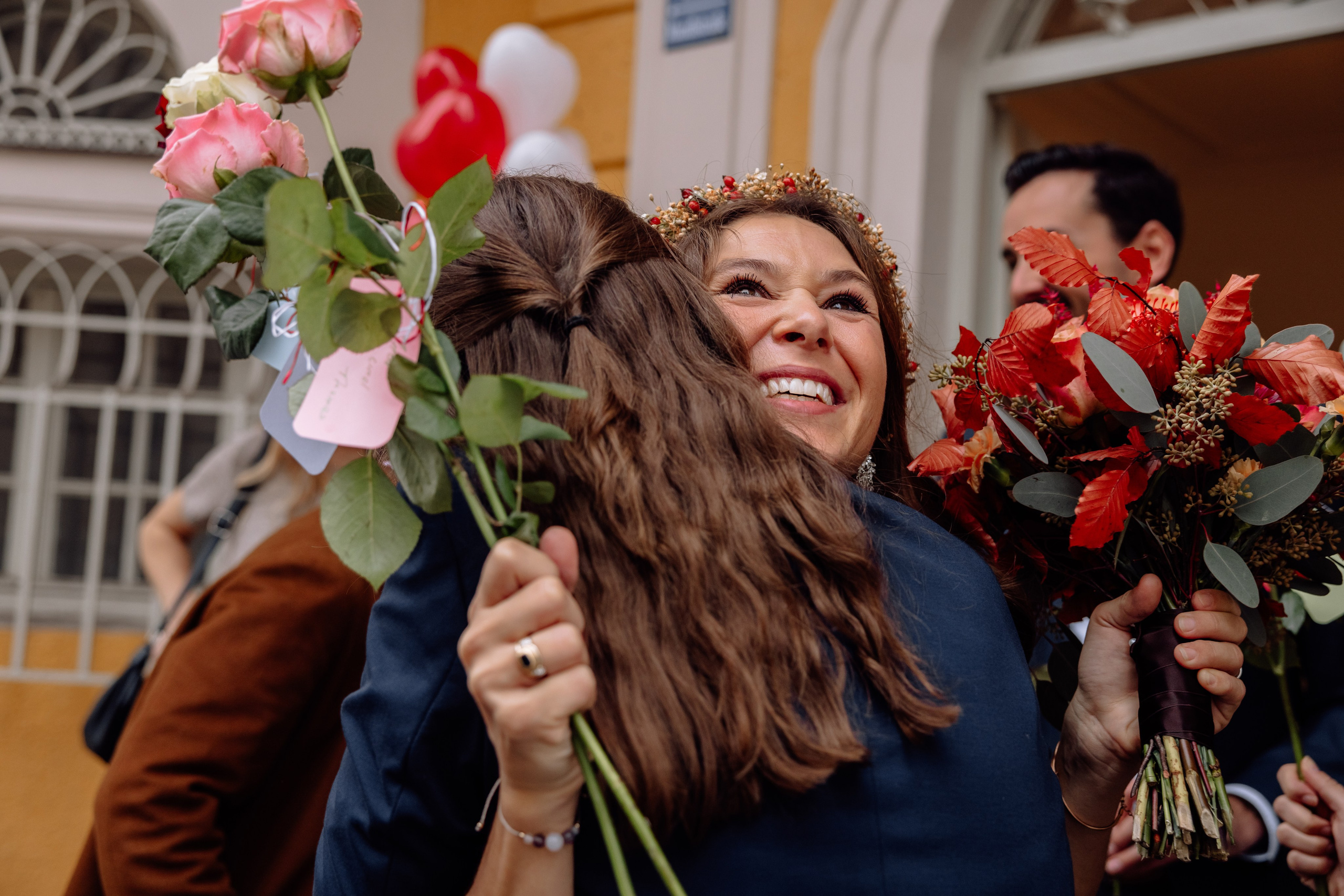 Herbsthochzeit im Standesamt Schwabing. Hochzeitsfotograf München Taufe Familienfotograf Tanja Mauke