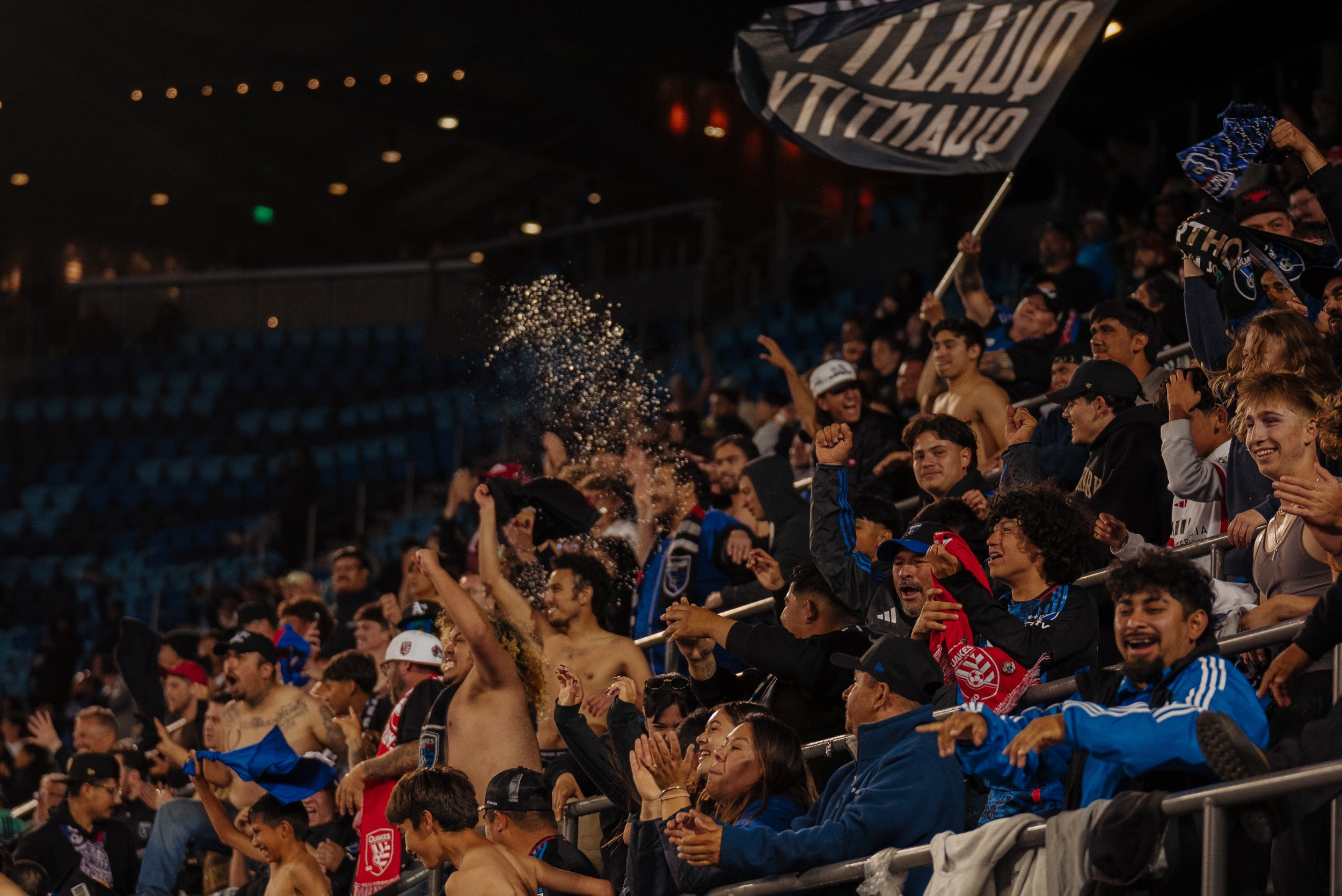 San Jose Earthquakes Supporters, MLS, soccer, sport photography