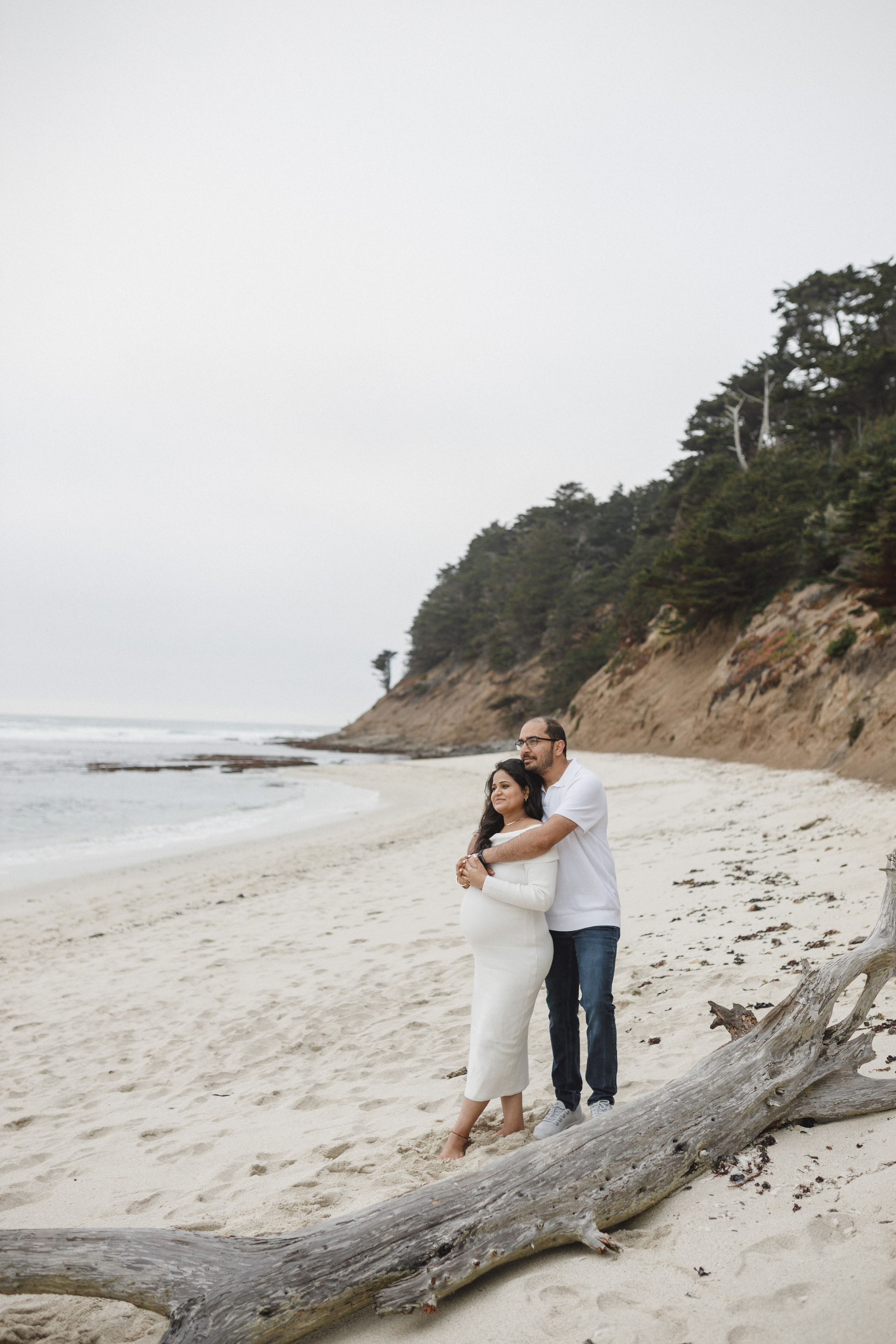 Moss beach Maternity photo session