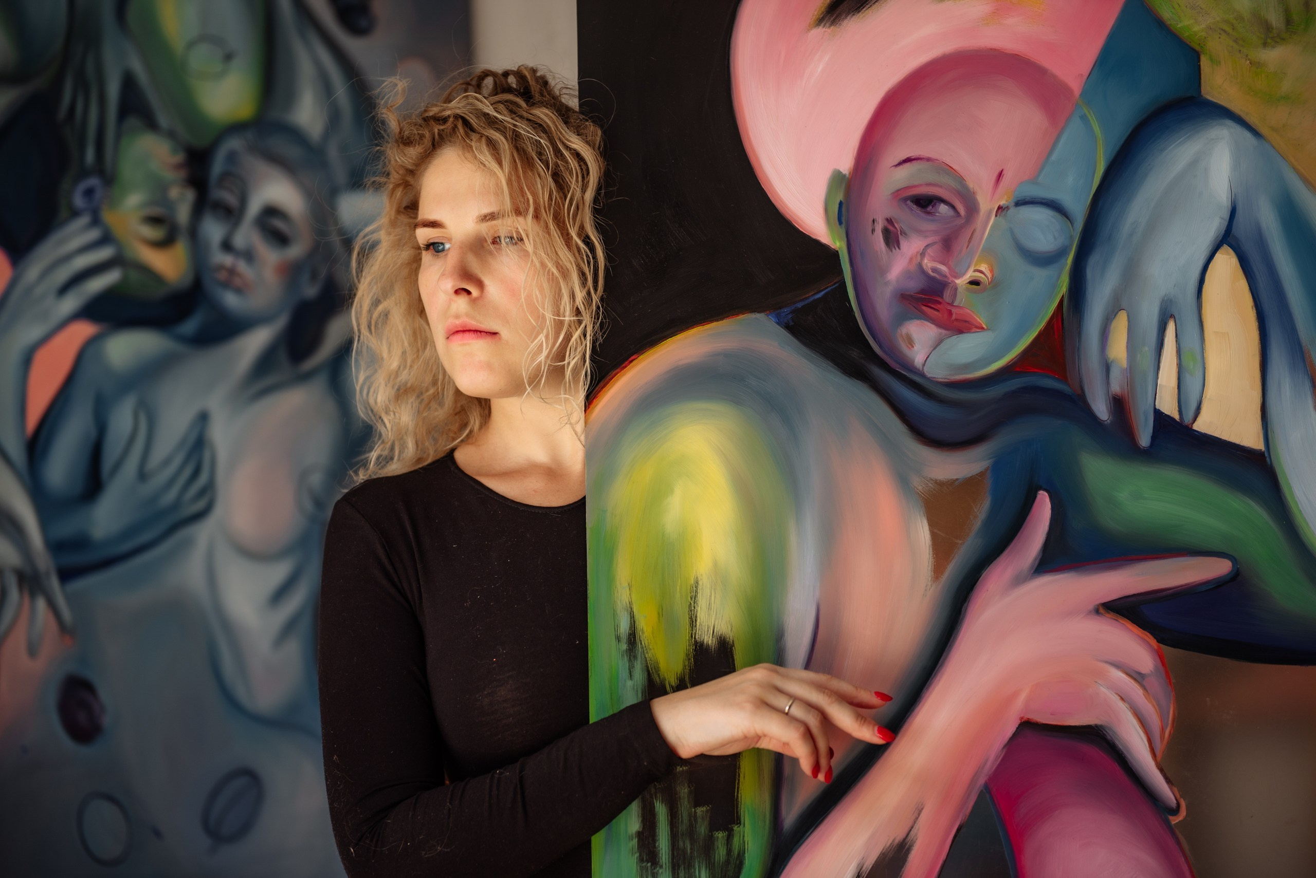 Pintora Alexandra. Фотограф Екатерина Гасанова — фотосессии в Барселоне