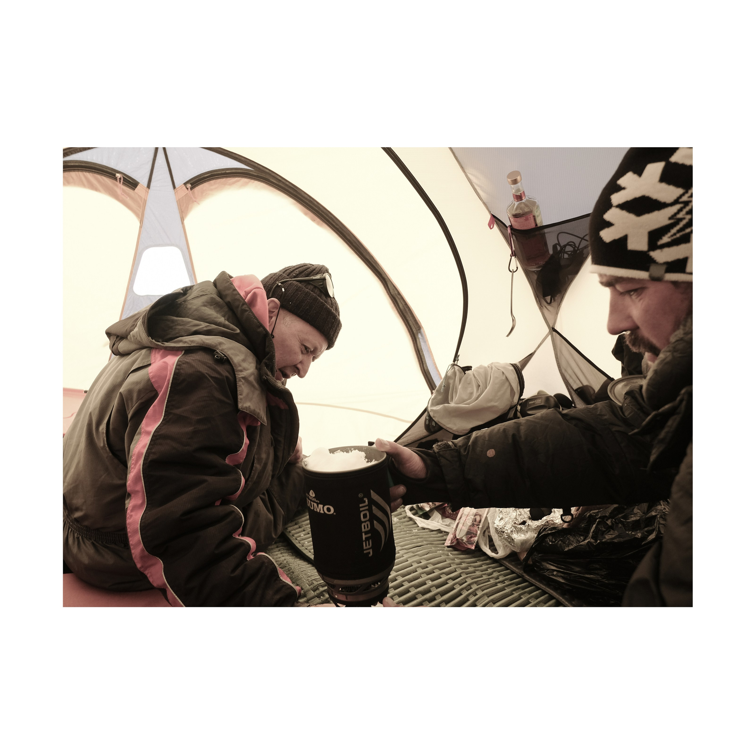 Willingness to freeze. Nelly Elagina