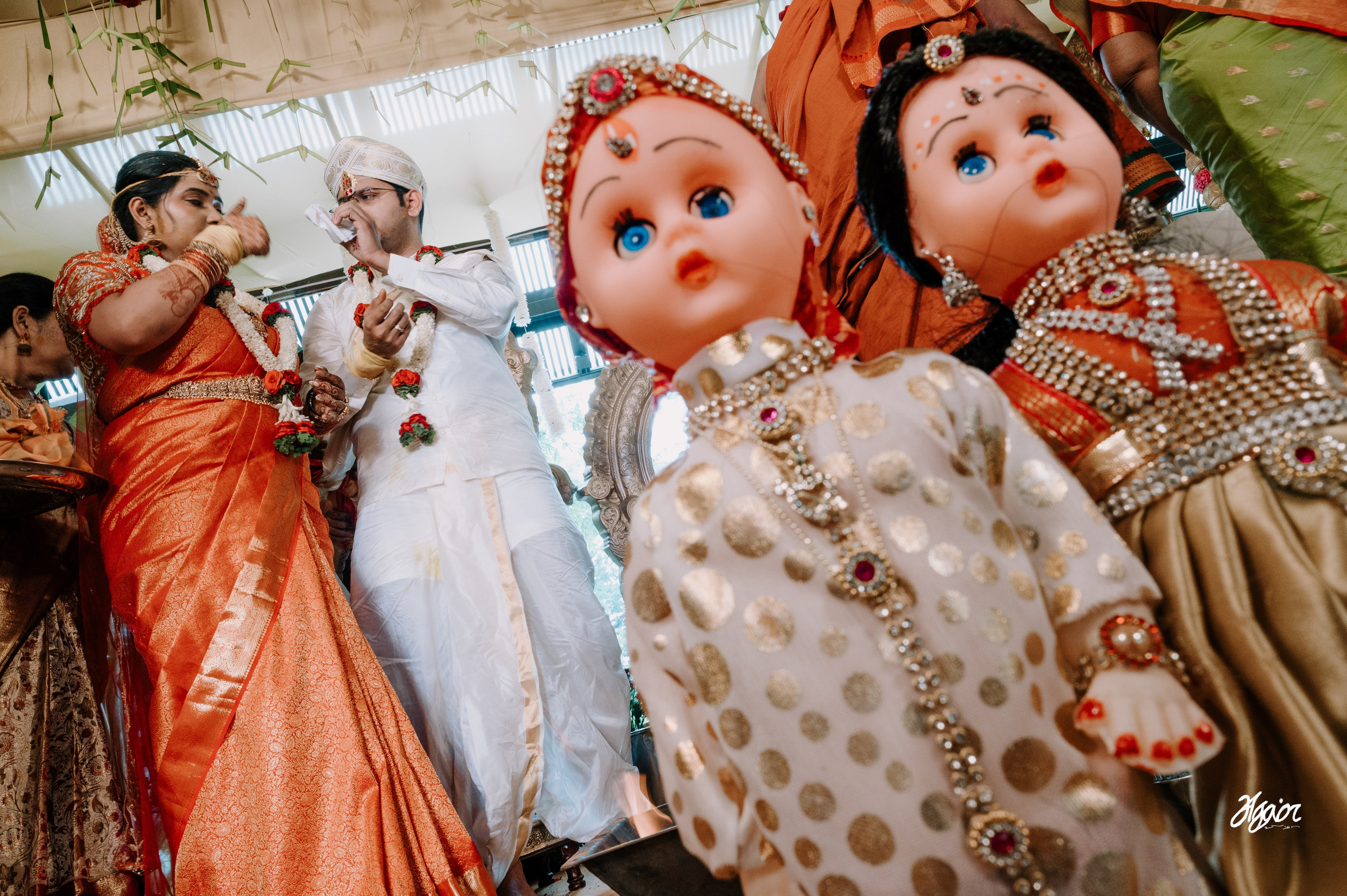 A Three-Day Bangalore Wedding Story | Emotional South Indian Wedding at KBL Saarang. Agam Vizha