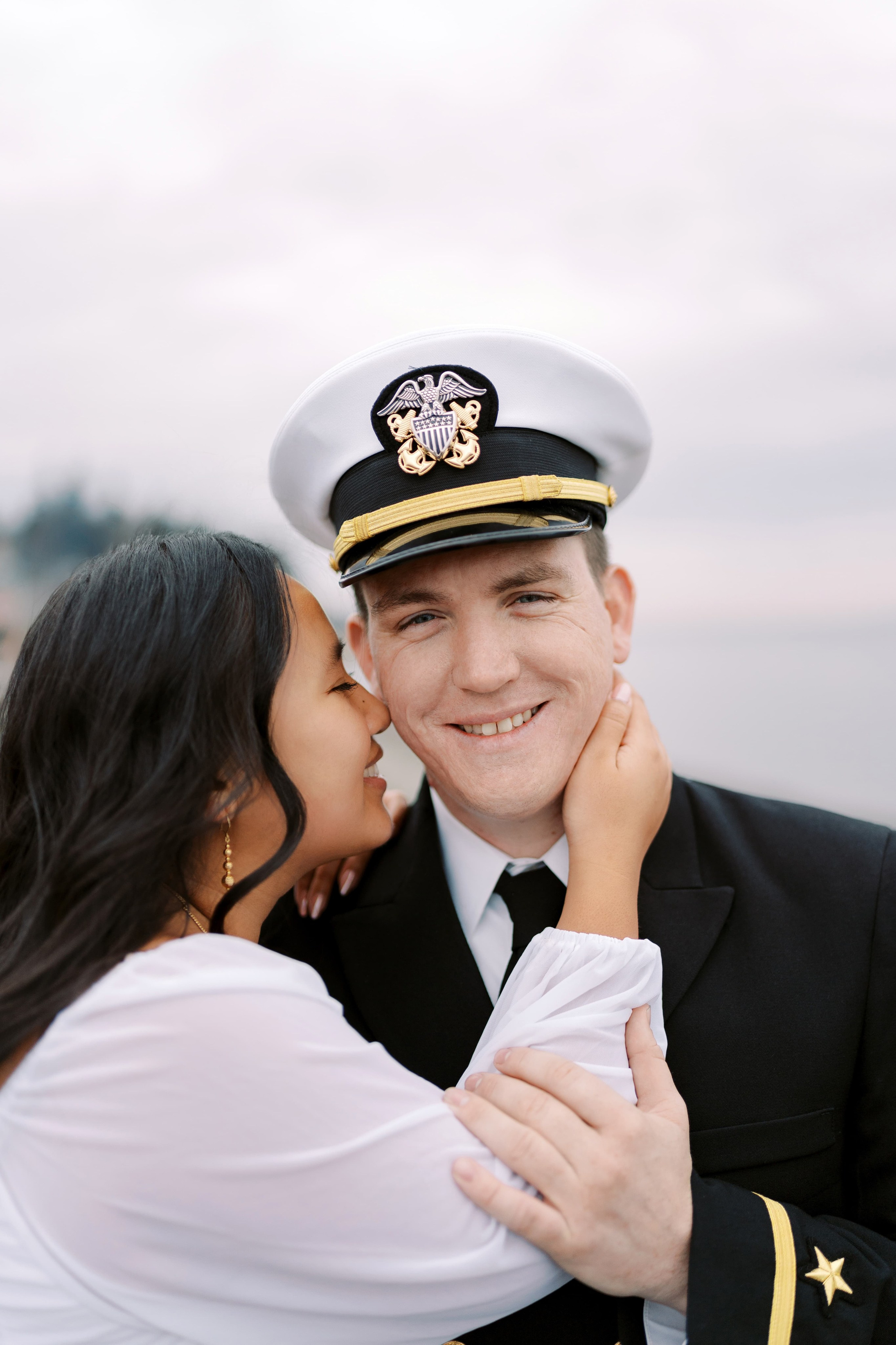 Engagement photoshoot. Dayana & Dag. Mukilteo ligthhouse. November 2024. EVAN ARISTOV WEDDING PHOTOGRAPHY — Seattle Wedding Photographer