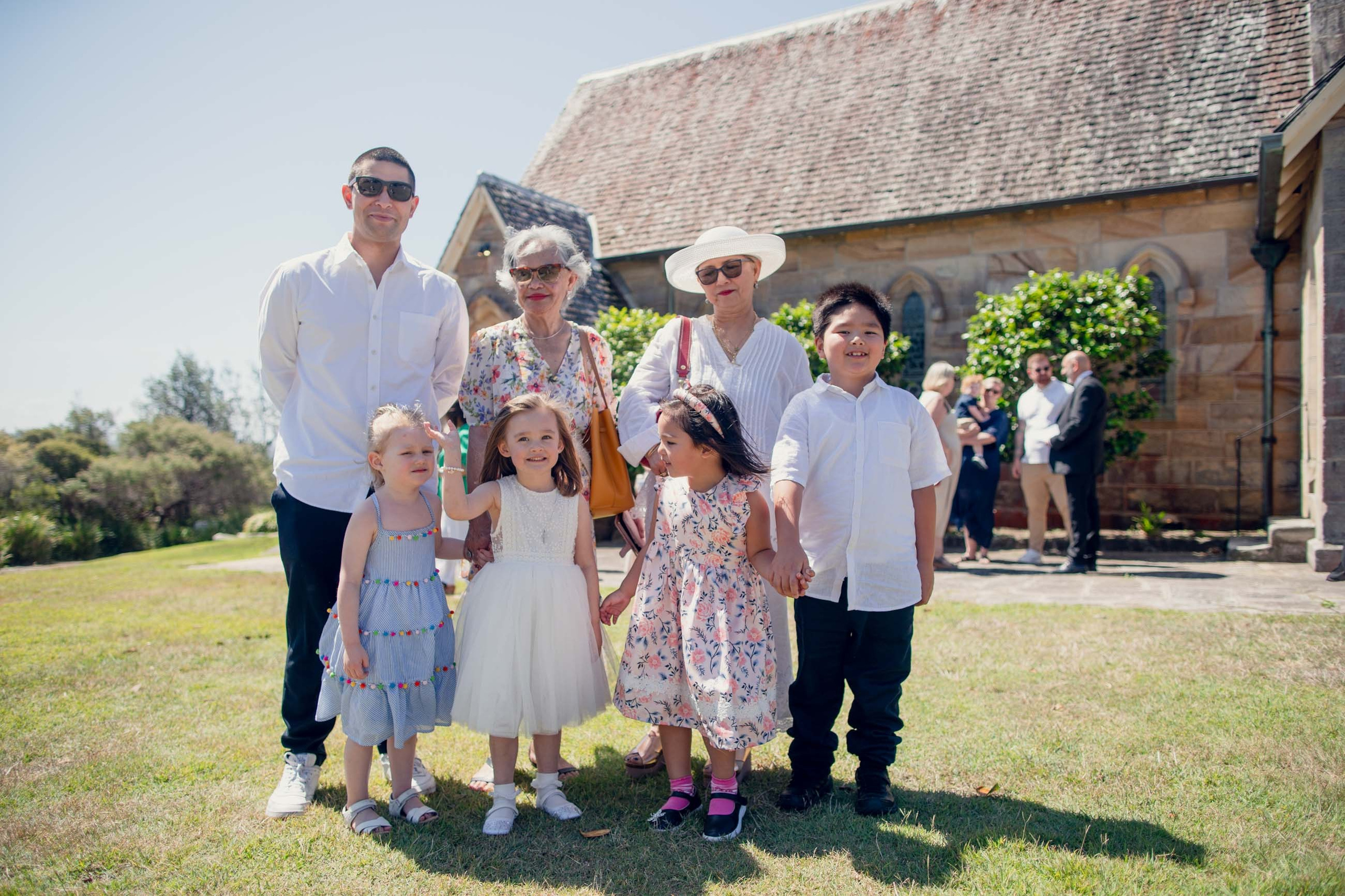 Christening Photography Sydney. Baptism photographer at St. Peter’s Anglican Church in Watsons Bay
