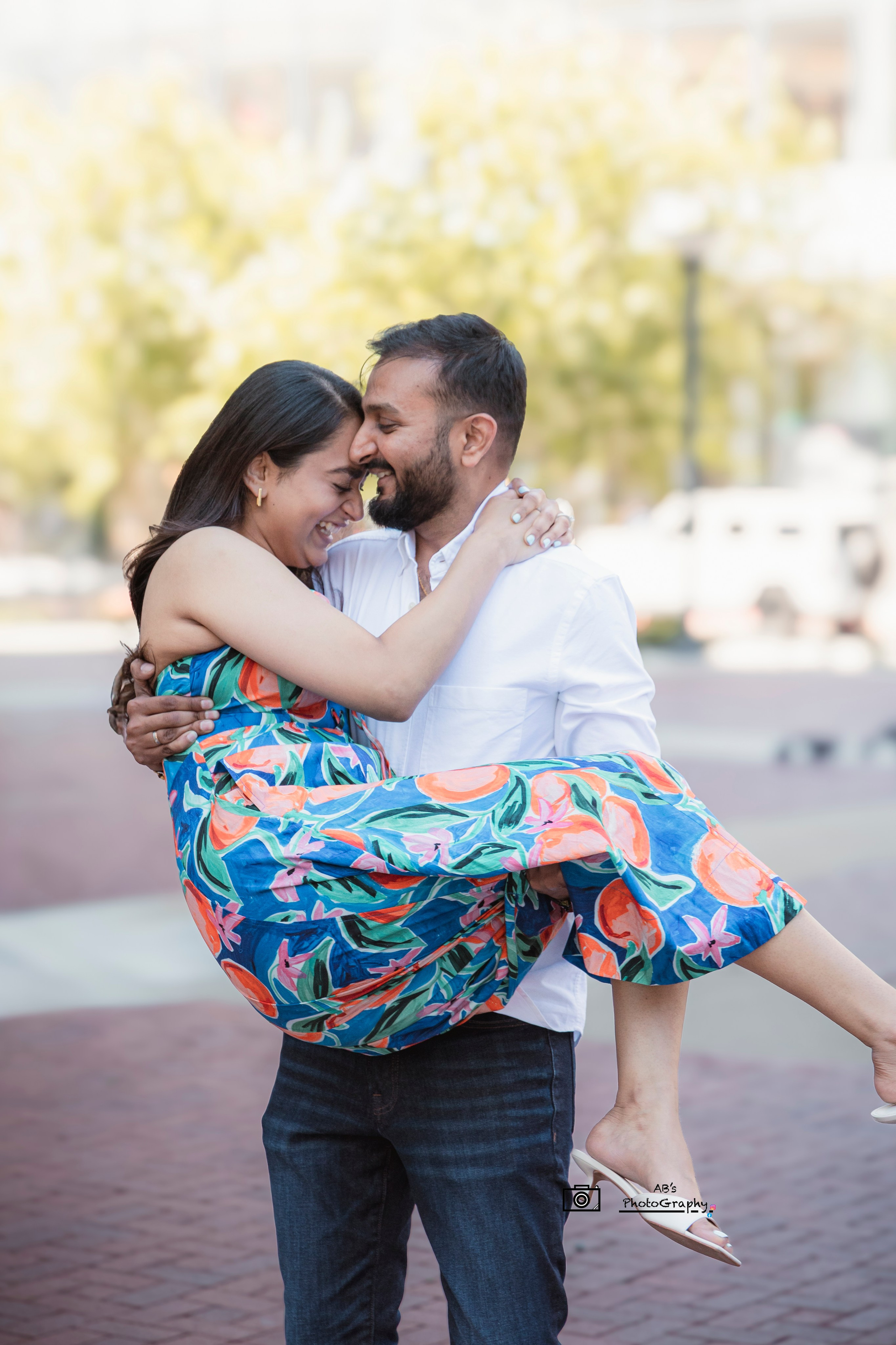 Boston pre-wedding photo shoot editorial portraits