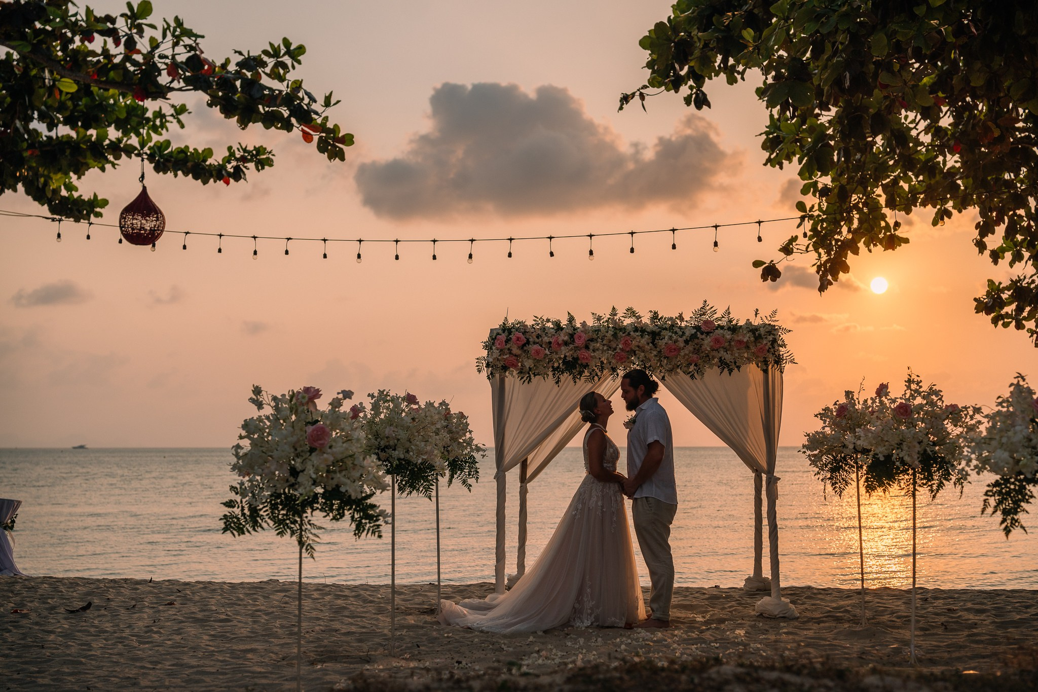 Buddhist + Western. Wedding on Koh Samui, Thailand