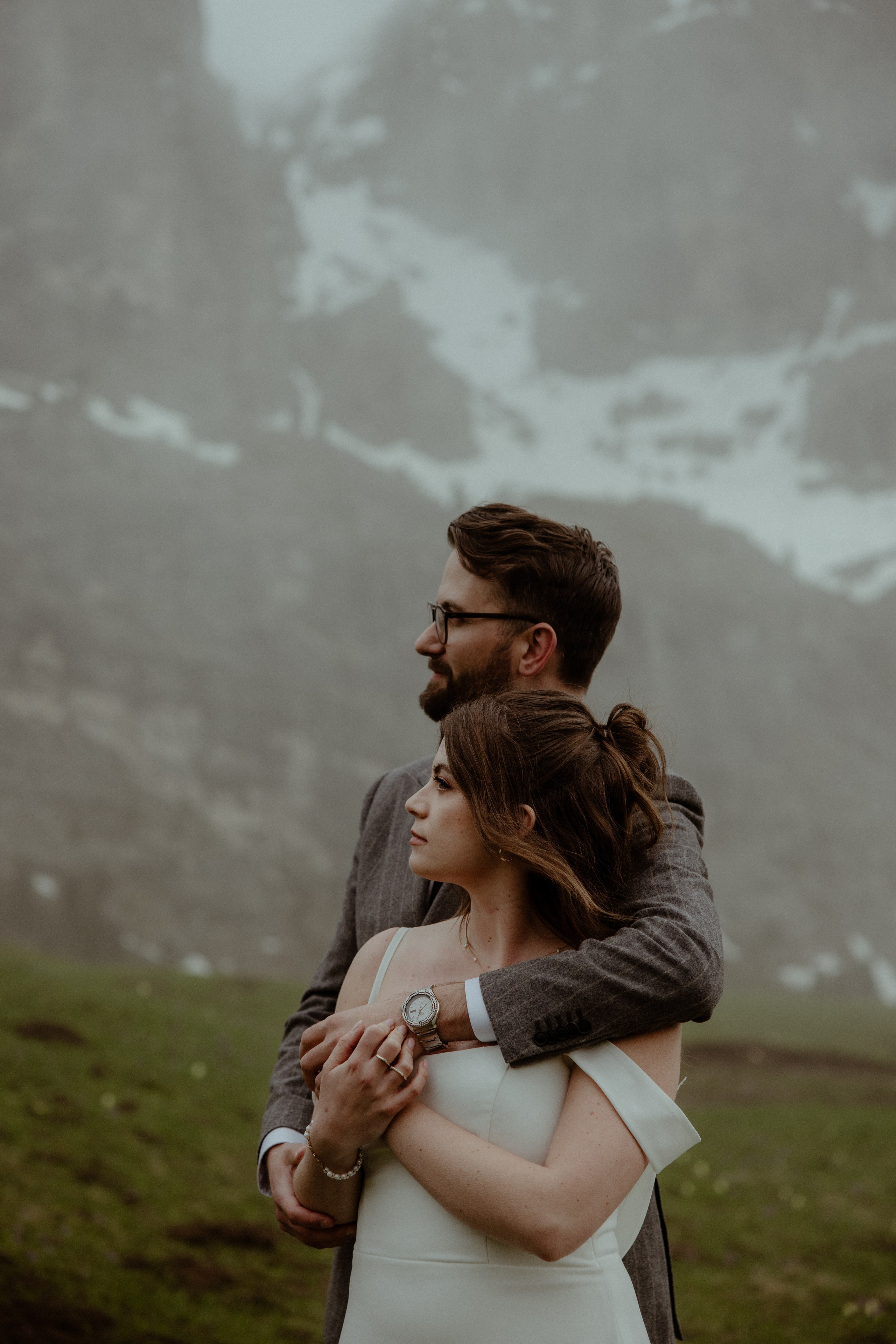 Dreamy elopement in Dolomites. Iceland elopement photographer & videographer