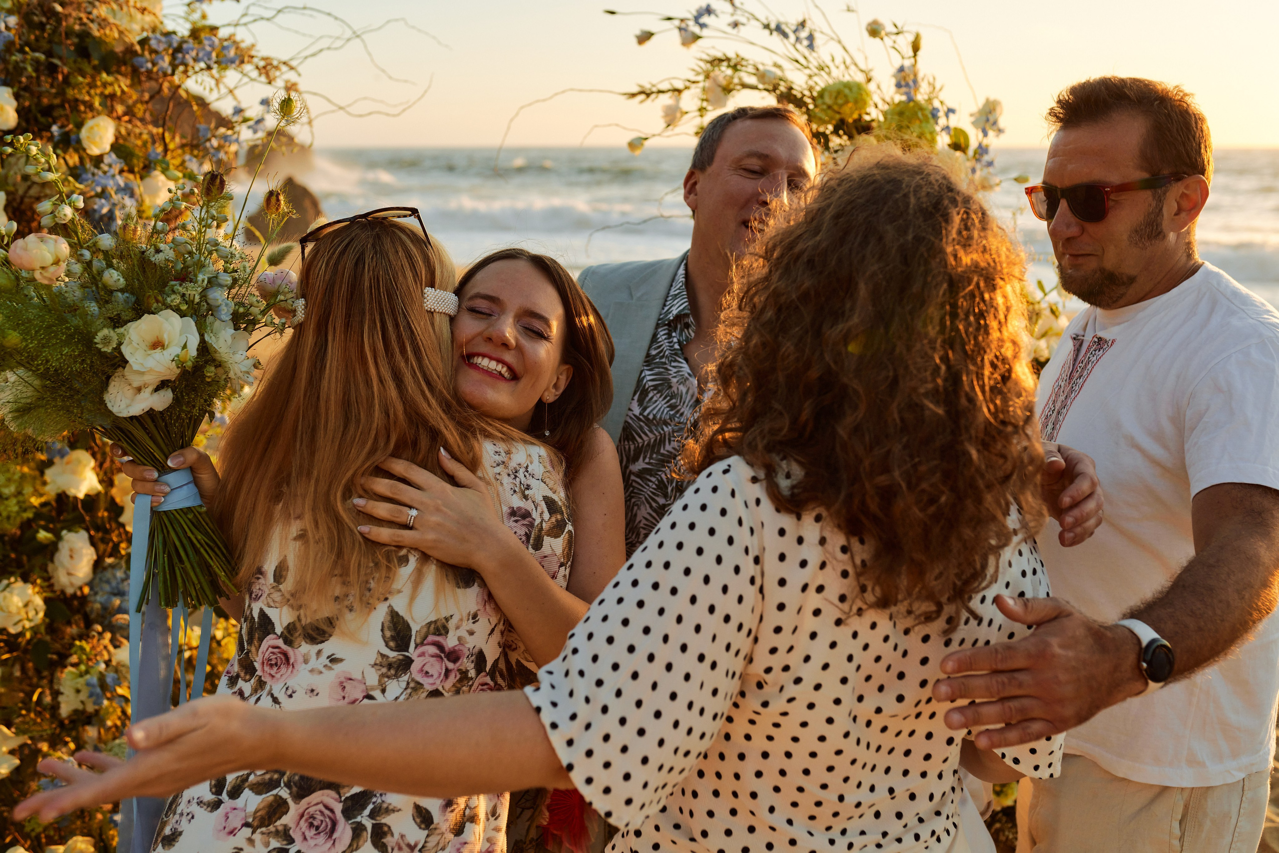 Intimate Sunset Beach Wedding in the Bay Area — Candid & Documentary Coastal Photography. Bay Area Life | Event, Wedding & Commercial Photography Agency