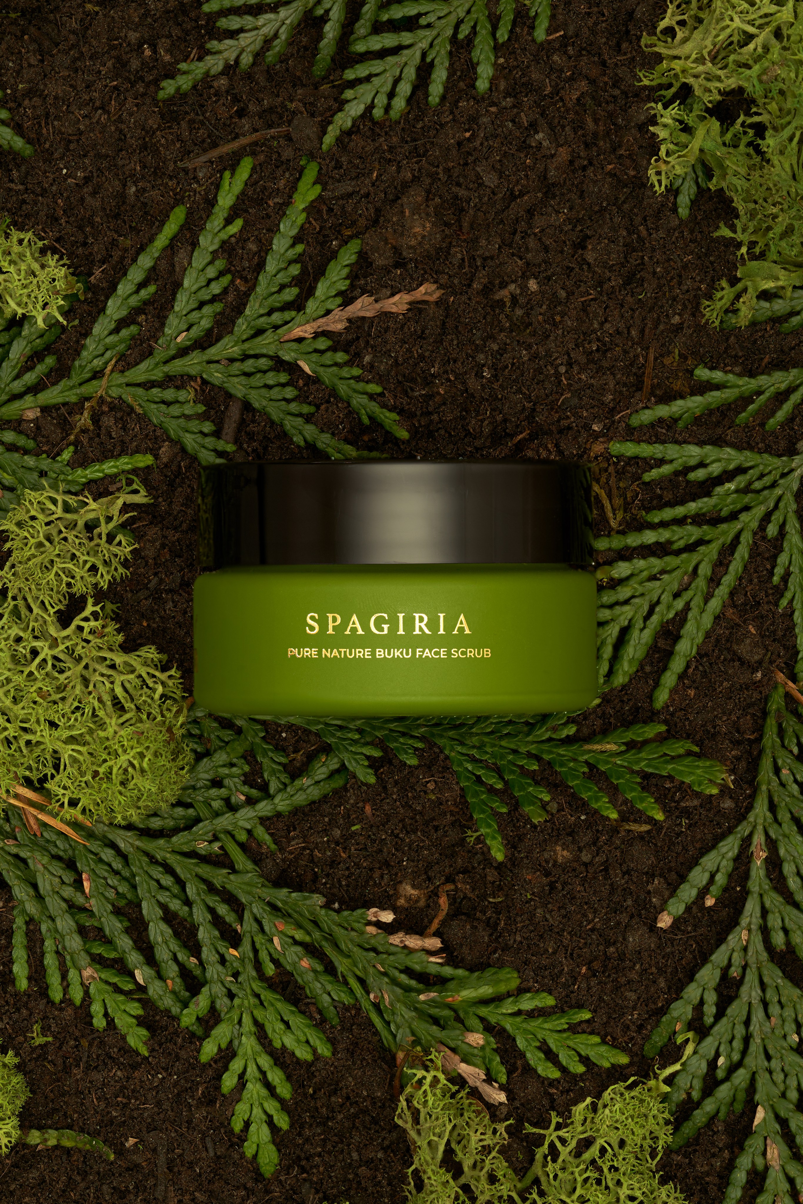Luxury skincare product photography