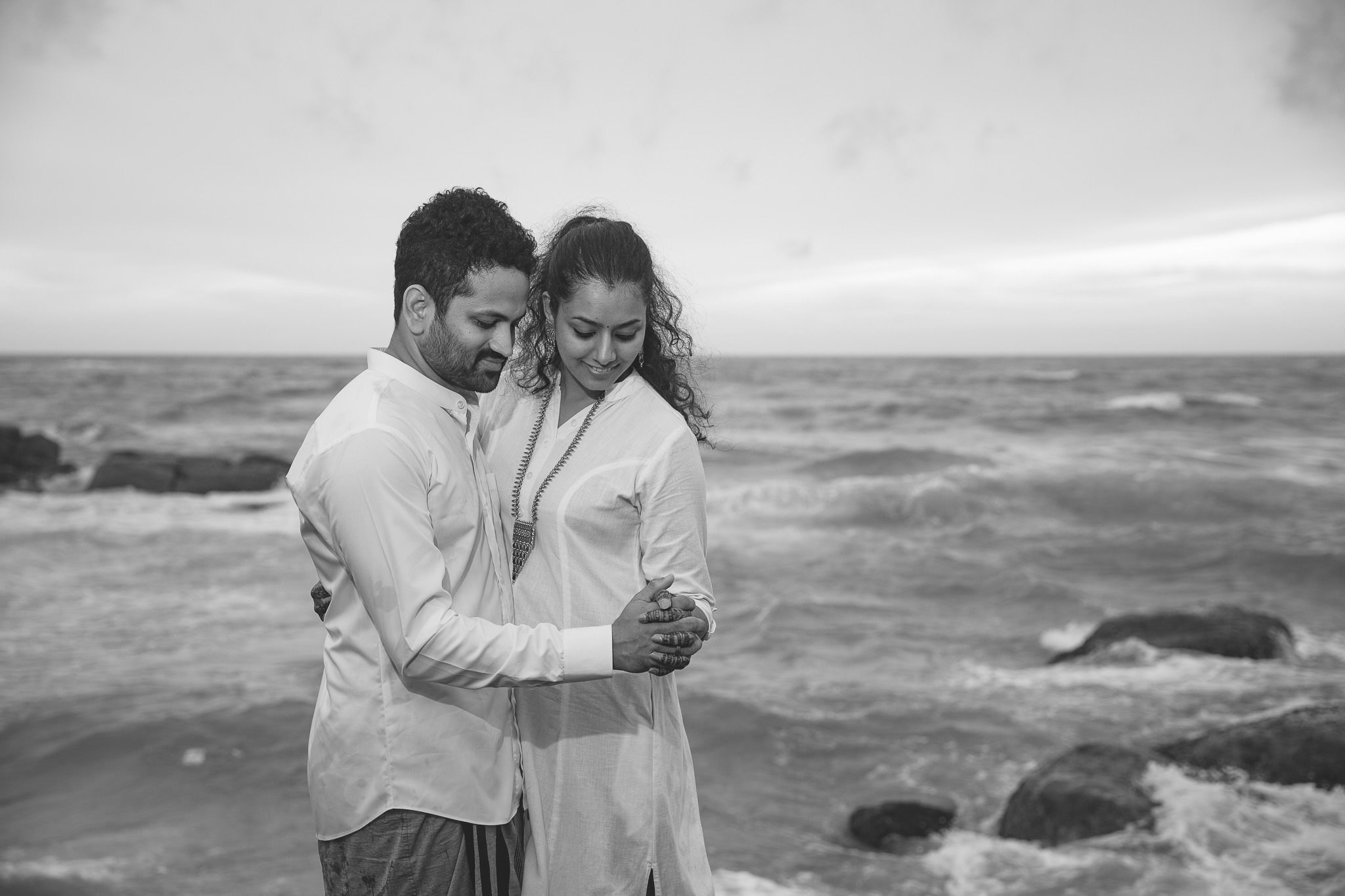 Post wedding portraits at Mount Lavinia, Sri Lanka