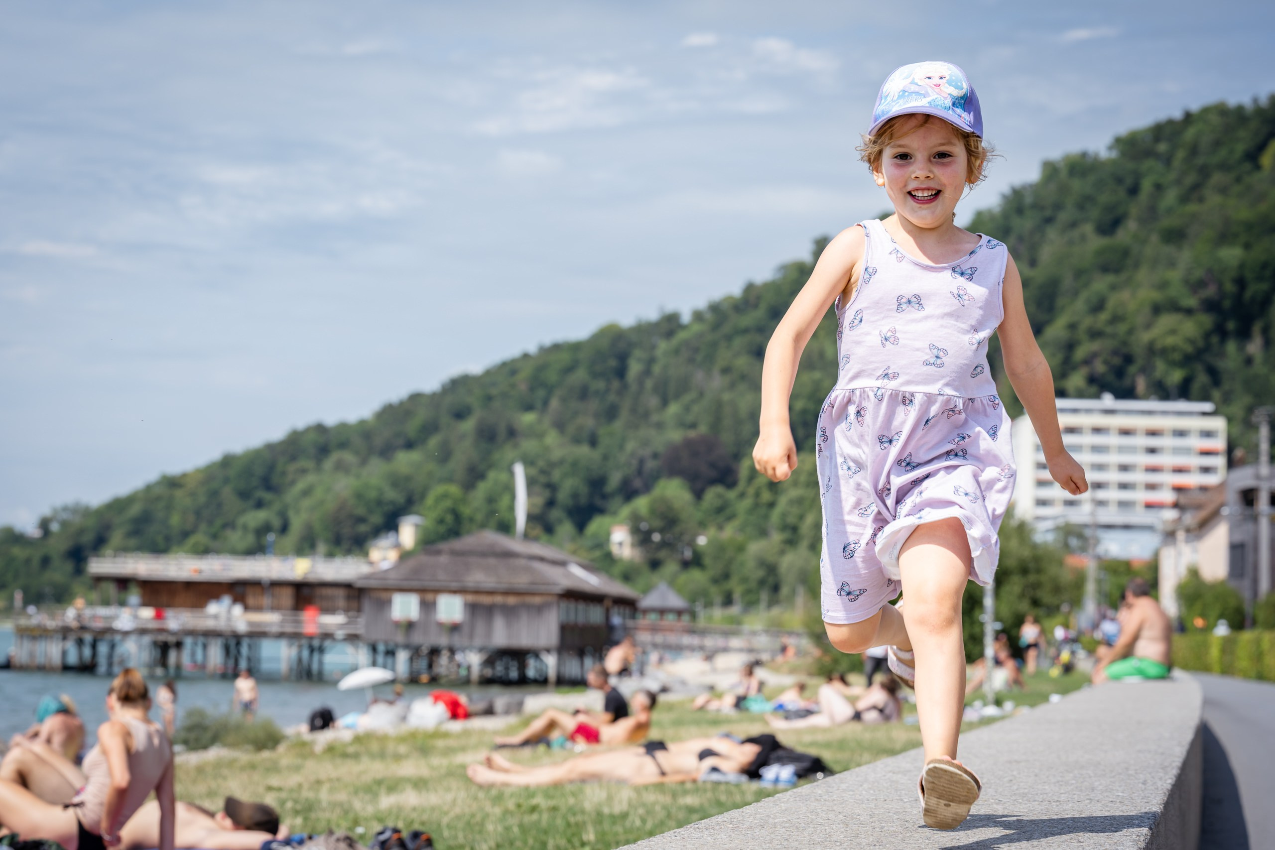 Spaziergang entlang der Bregenzer Promenade