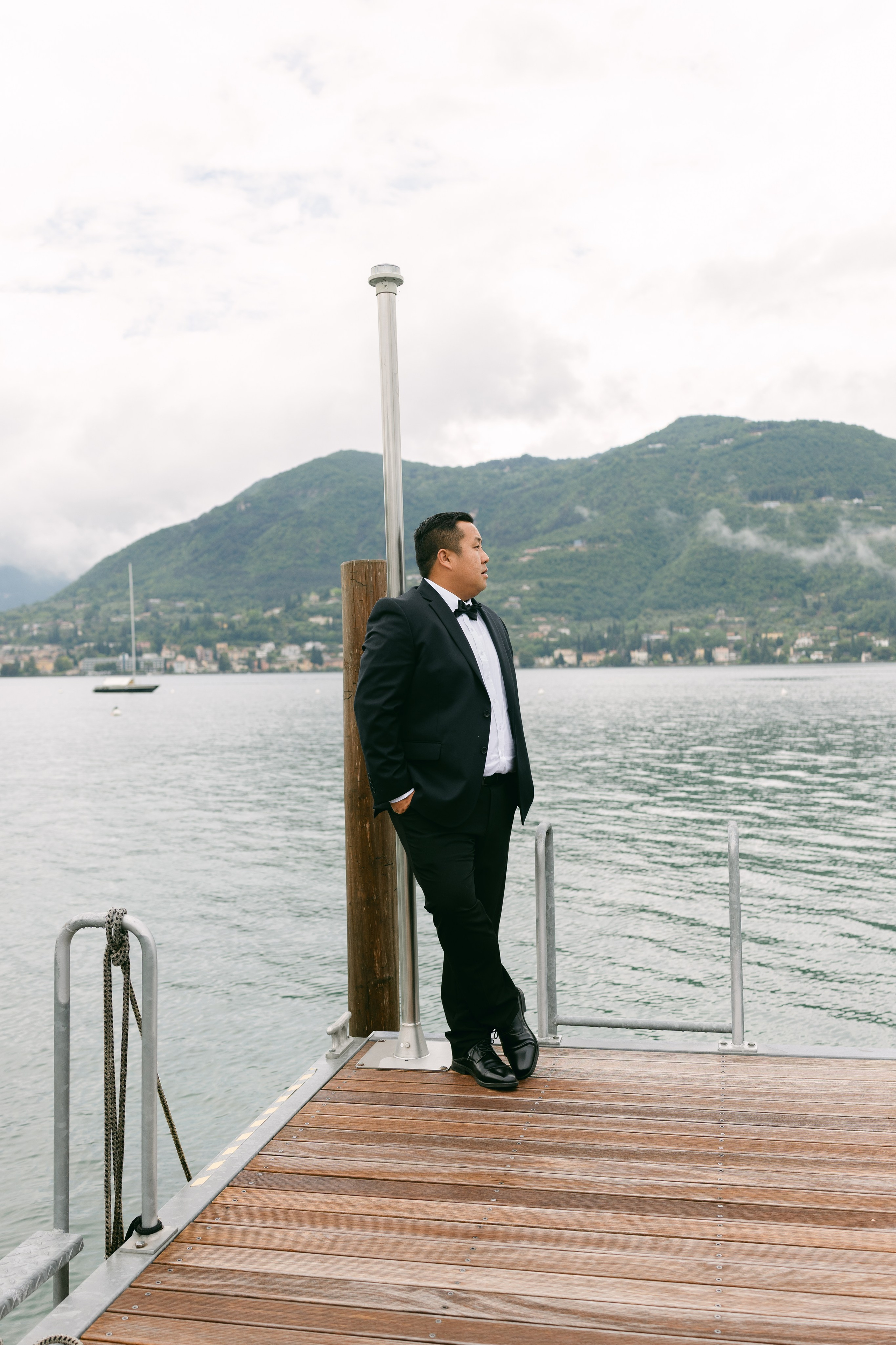 Ibtxhis and Keng elopement In italy — Isola del Garda