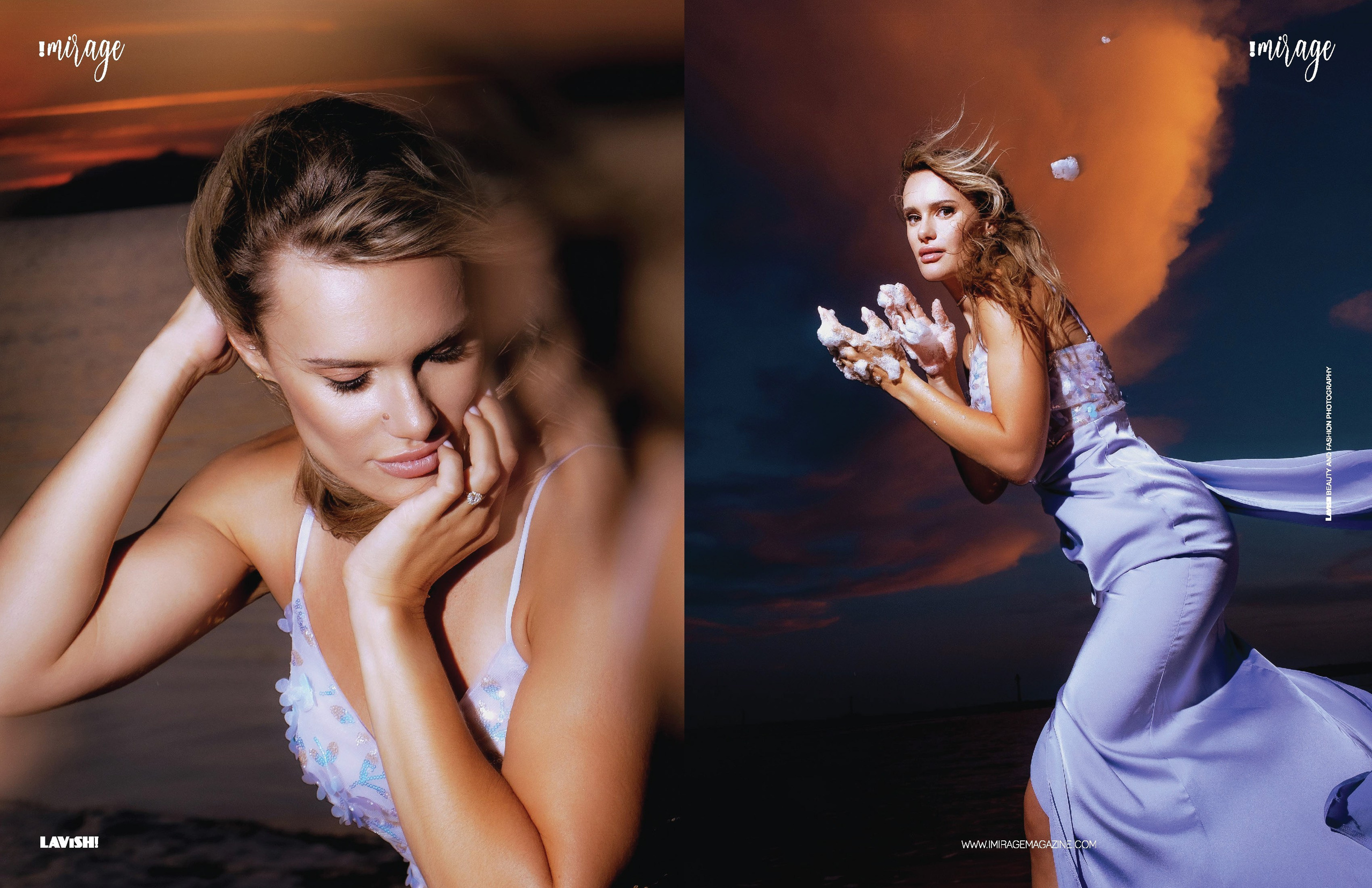 IMIRAGEmagazine Cover: How a Pink Lake Shoot Became an International Success