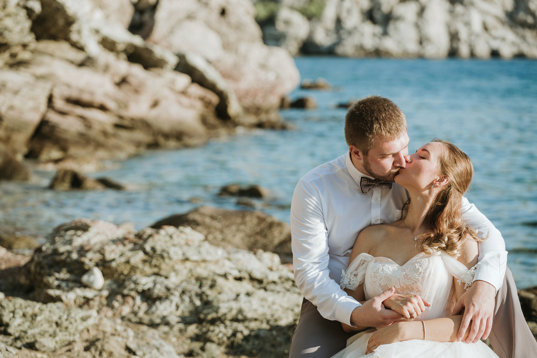 Выездная свадебная фотосессия среди скал в Мармарисе. Фотограф в Каппадокии / Julia Ganch