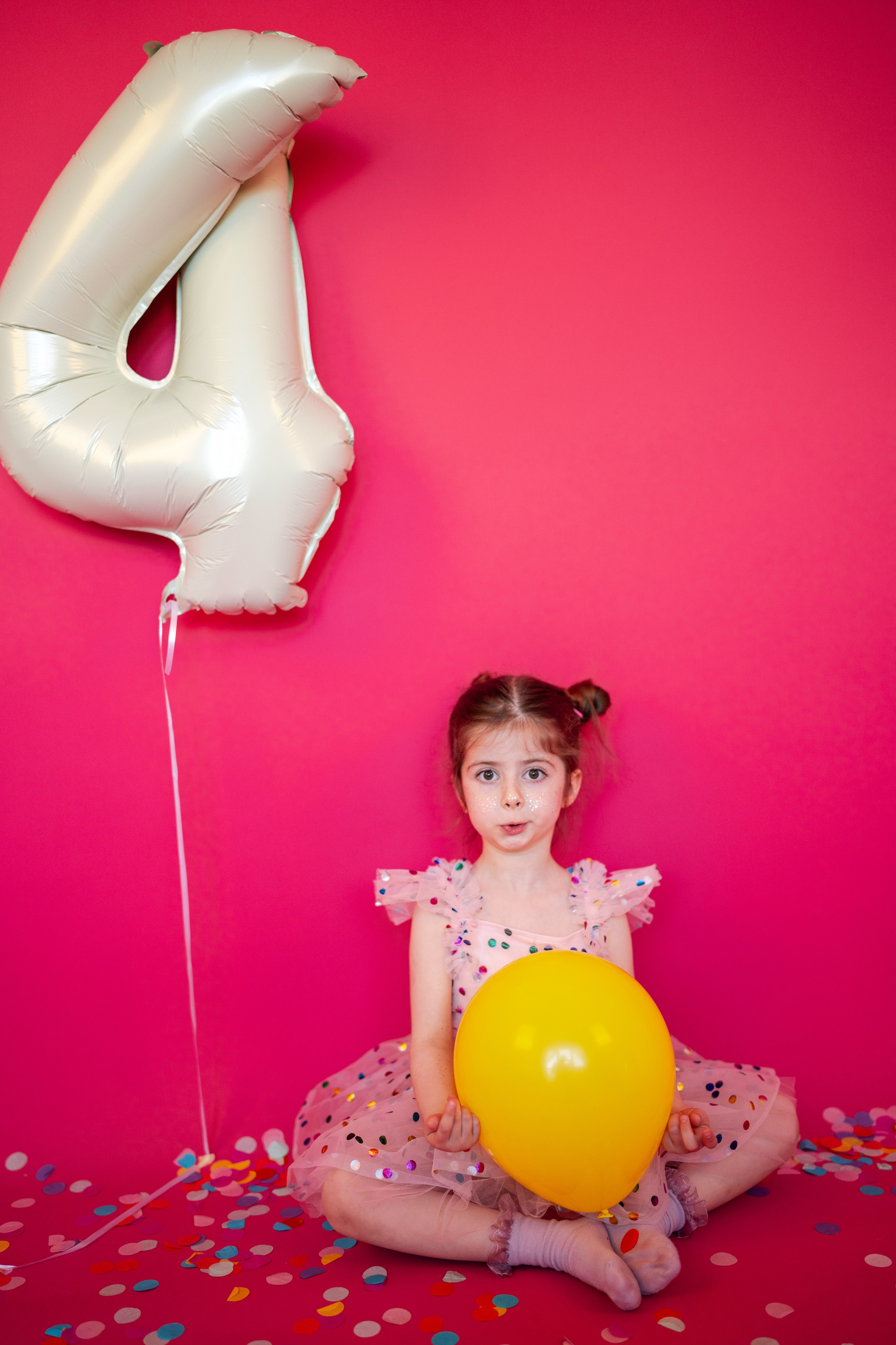 Confetti și Calea Lactee. Fotografie de familie