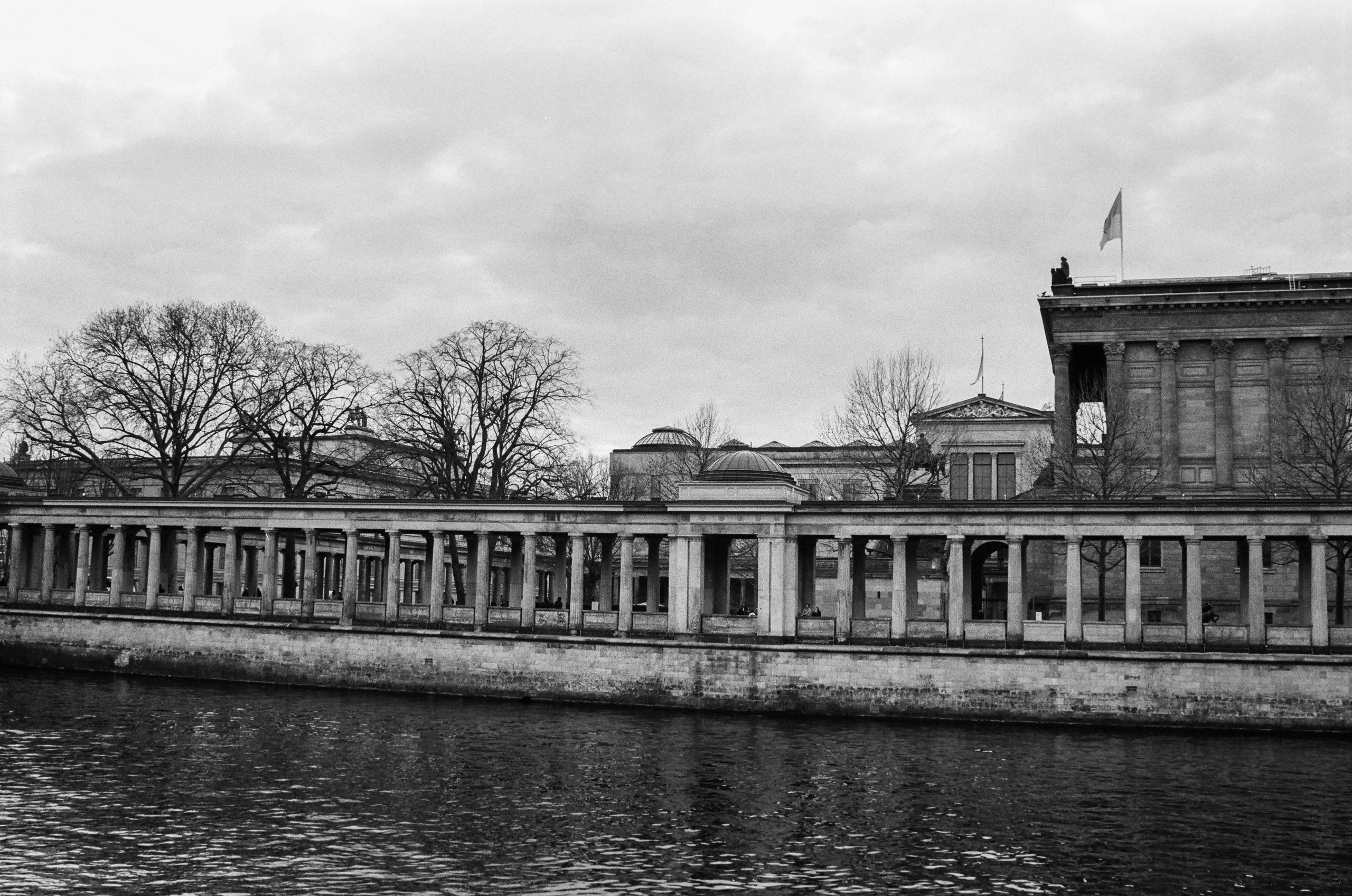 The Streets of Berlin in B&W