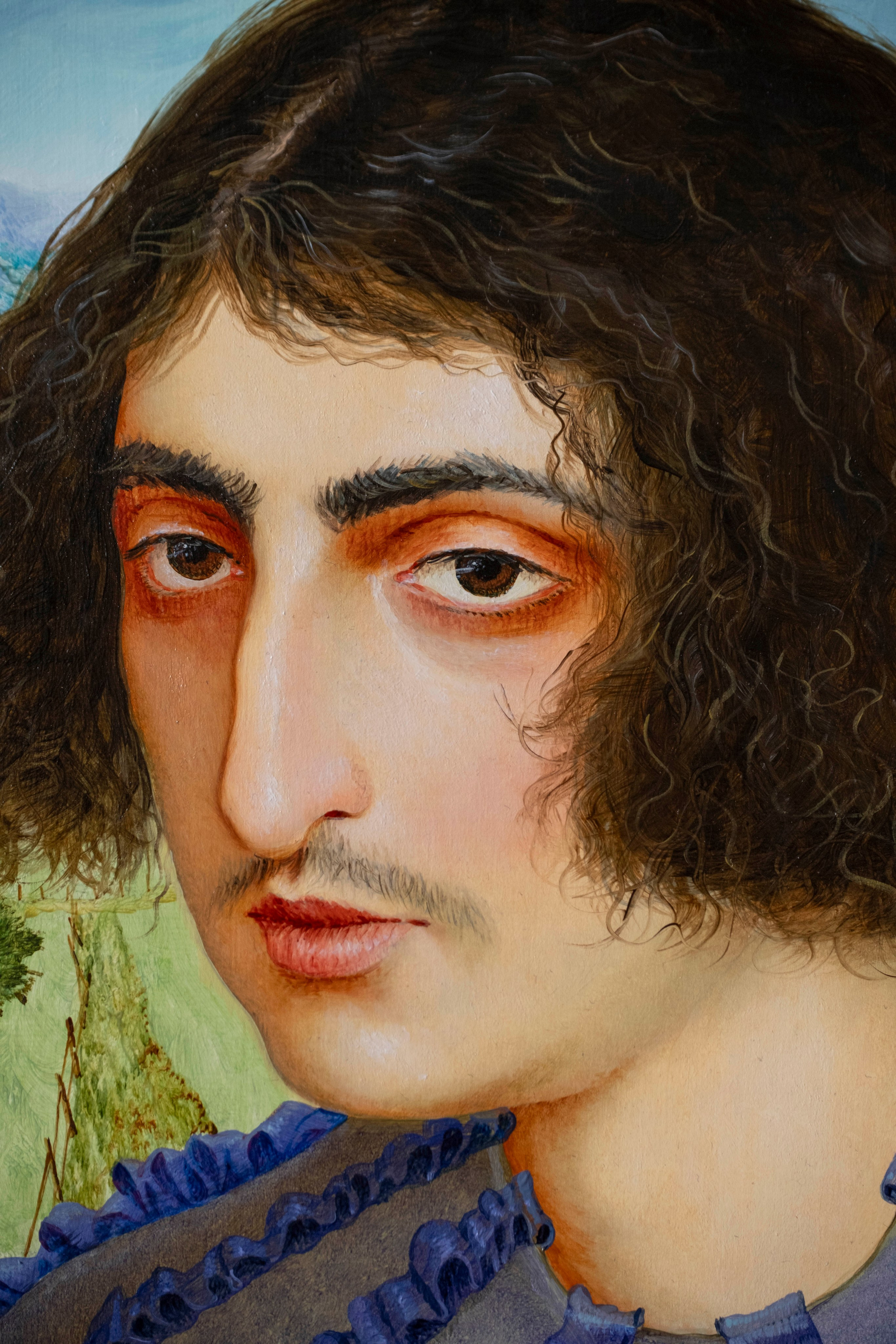 Lilac portrait. Paul Rog