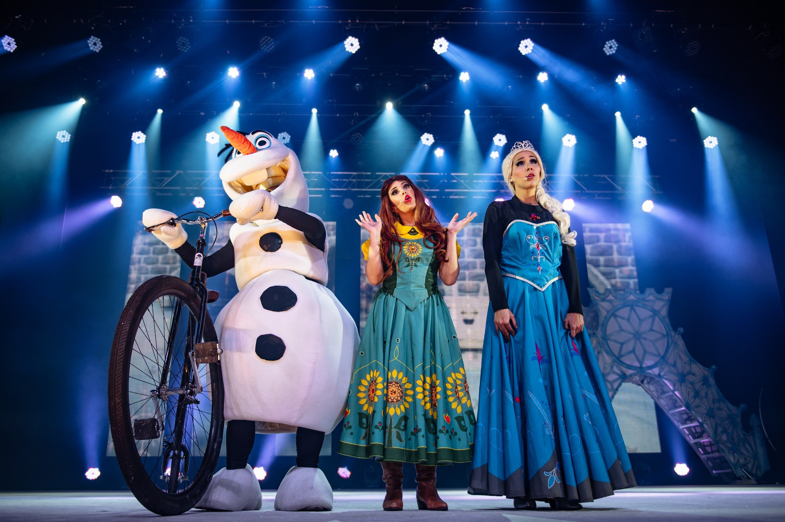 Magia Frozen en Teatro Victoria. Фотограф Екатерина Гасанова — фотосессии в Барселоне