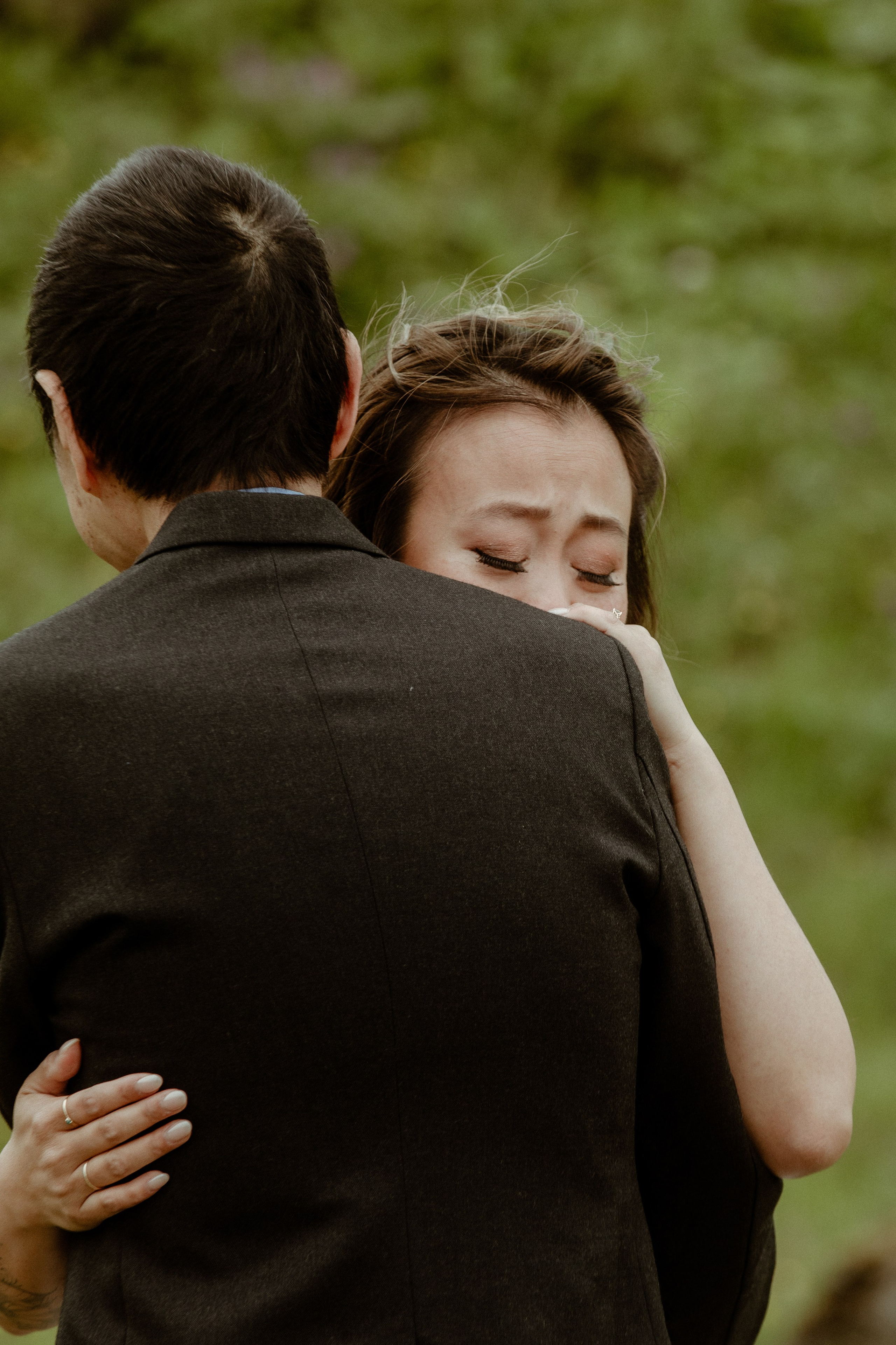 Elopement at Kvernufoss Waterfall. Iceland elopement photographer & videographer