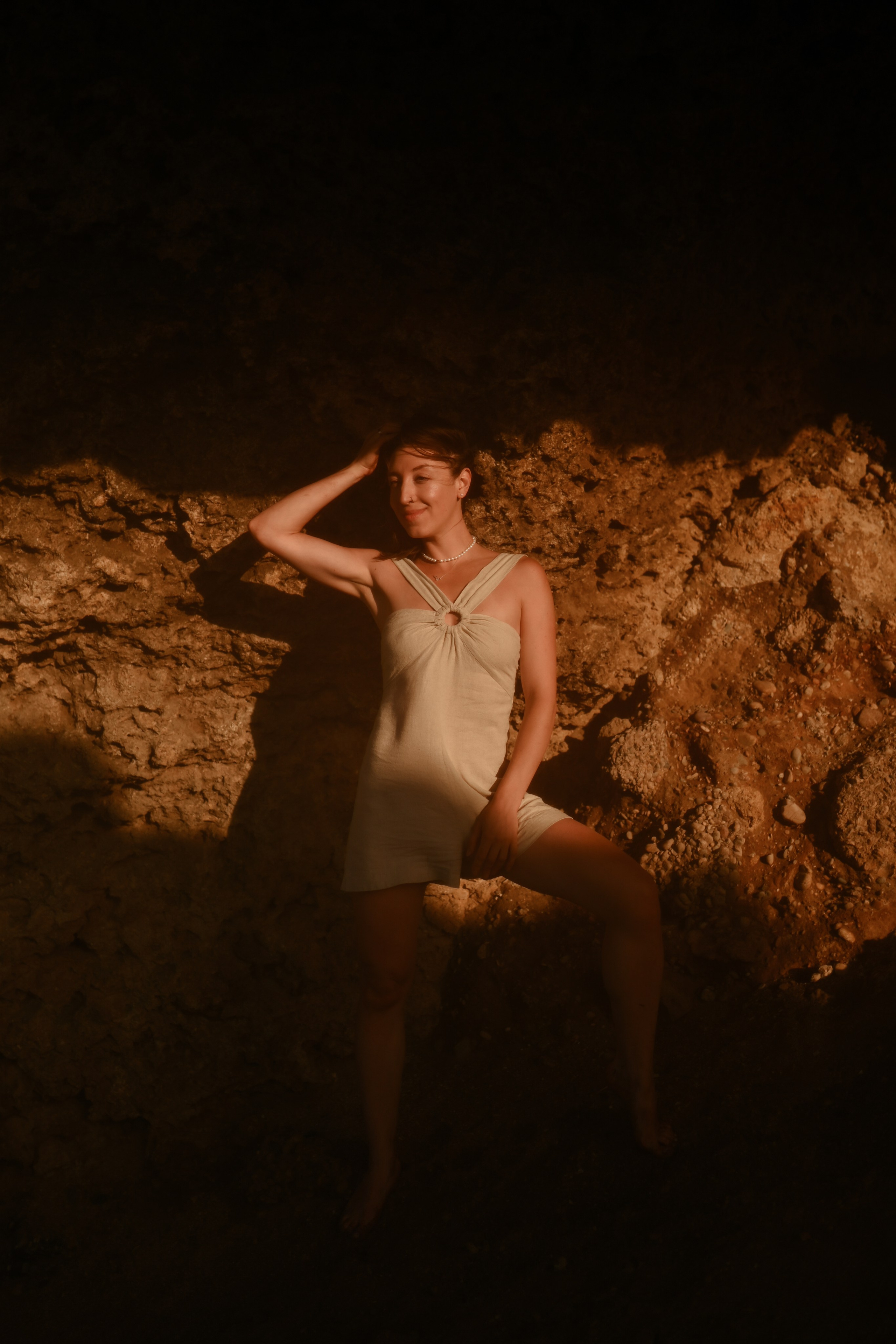 Female portrait photoshoot Rhodes. Photographer in Rhodes Island