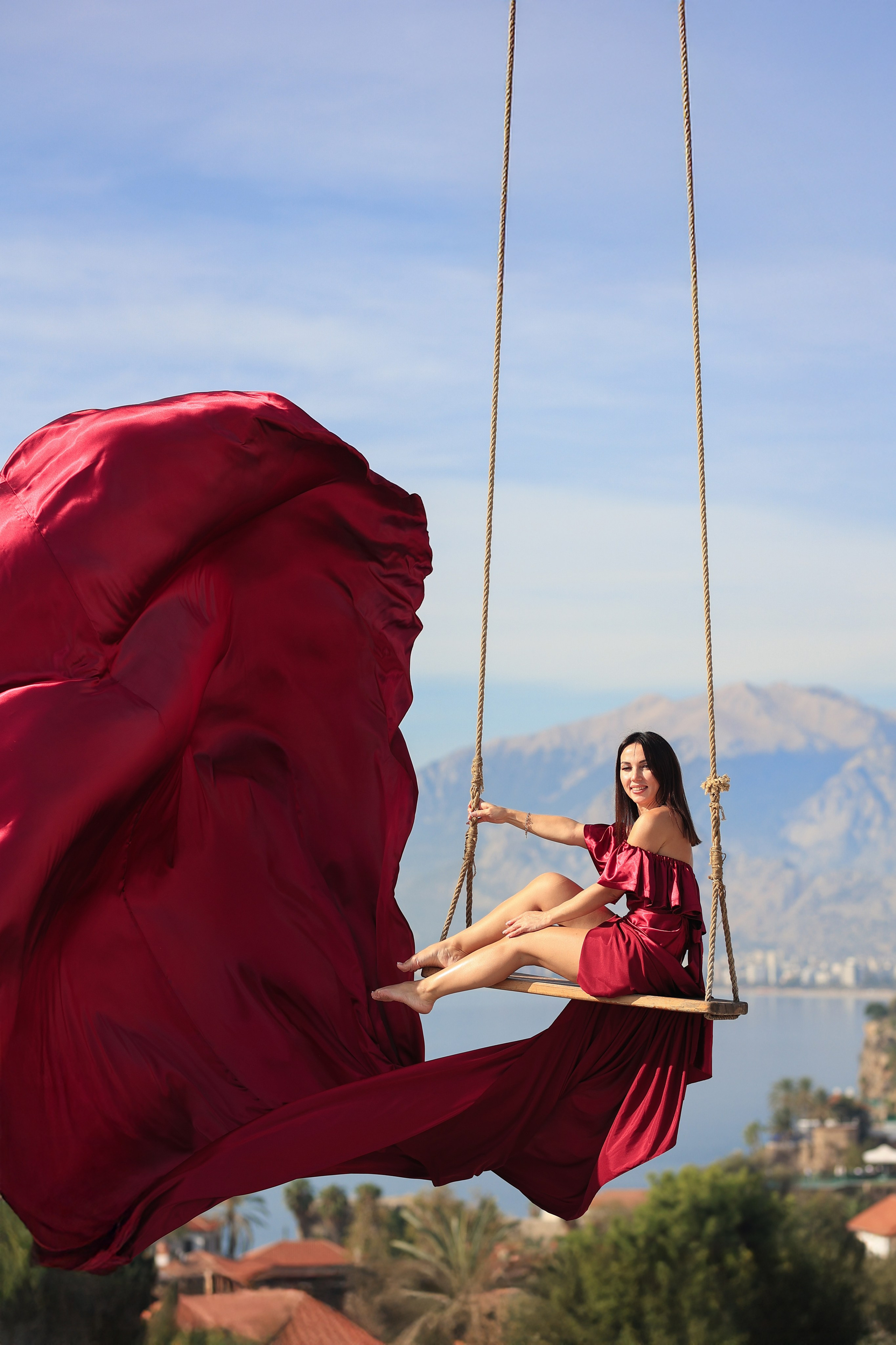 Фотосессия на крыше в Анталии