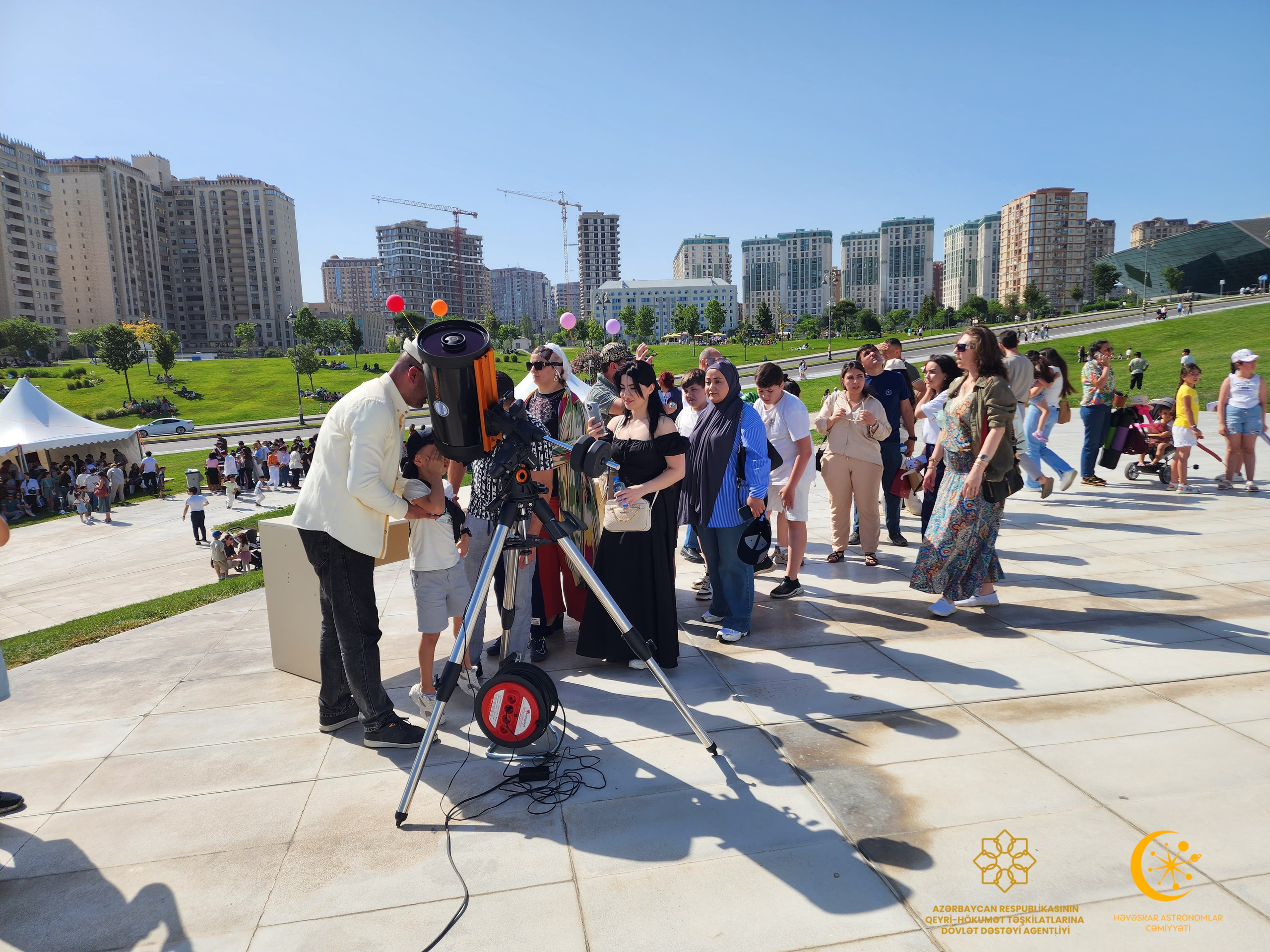 Astro-kəşf ilə dolu festival: 1 iyun tədbirində iştirak etdik. Həvəskar Astronomlar Cəmiyyəti — Astronomy.az