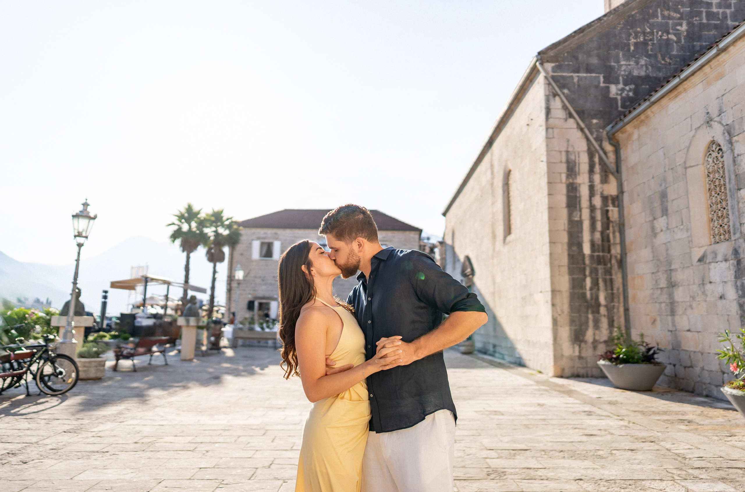 Photographer in Perast Montenegro