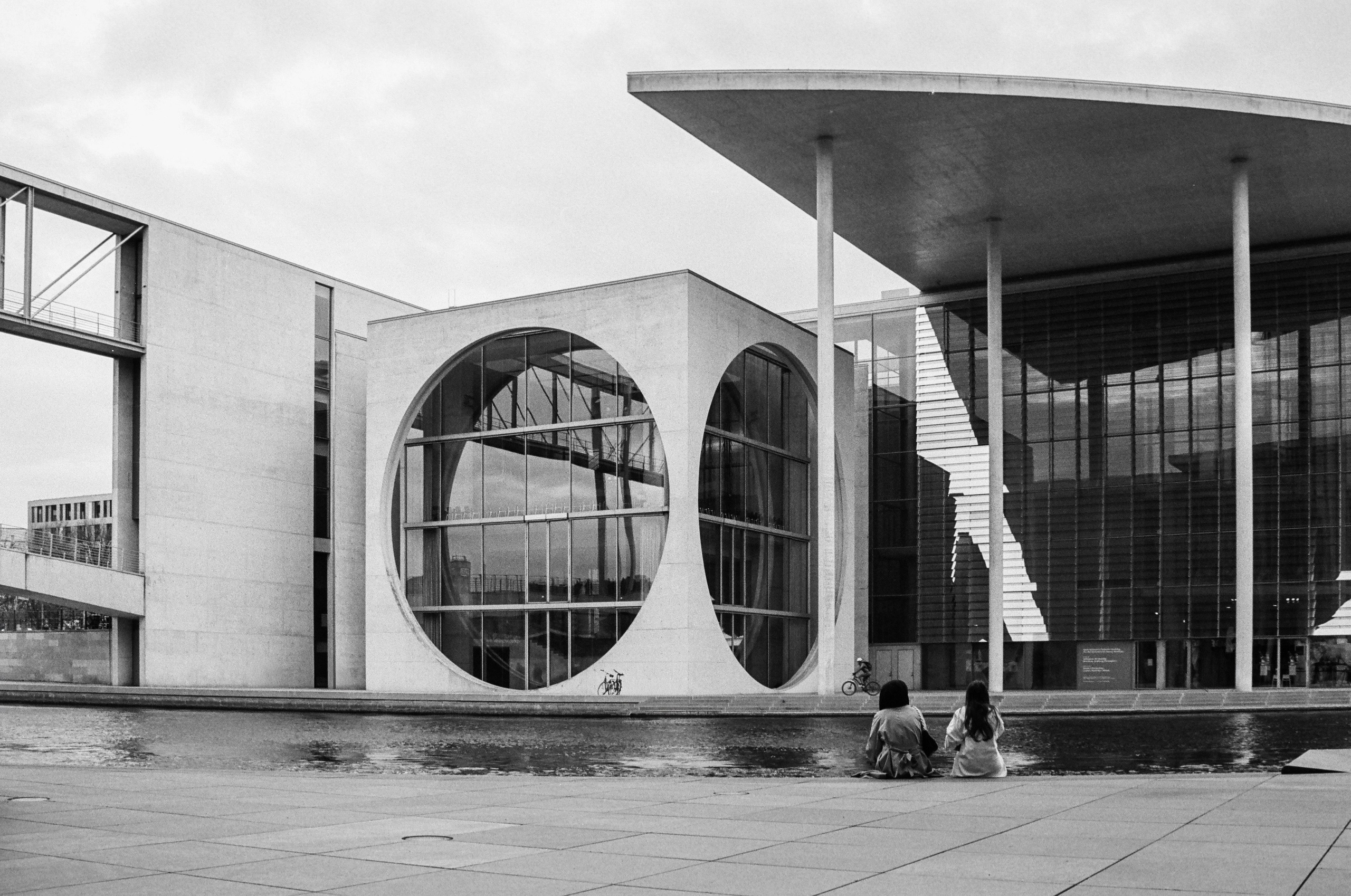 The Streets of Berlin in B&W