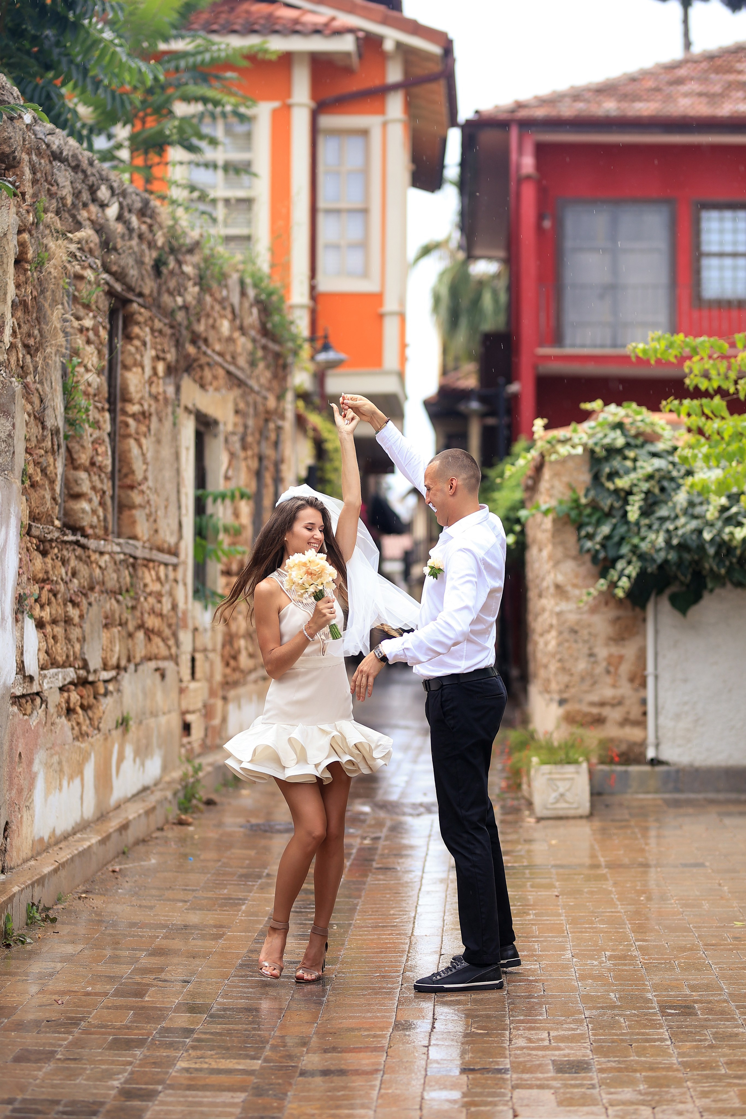 Photoshooting in old town of Antalya. Photographer in Turkey, Antalya, Kemer, Belek, Side, Kas, Fethiye