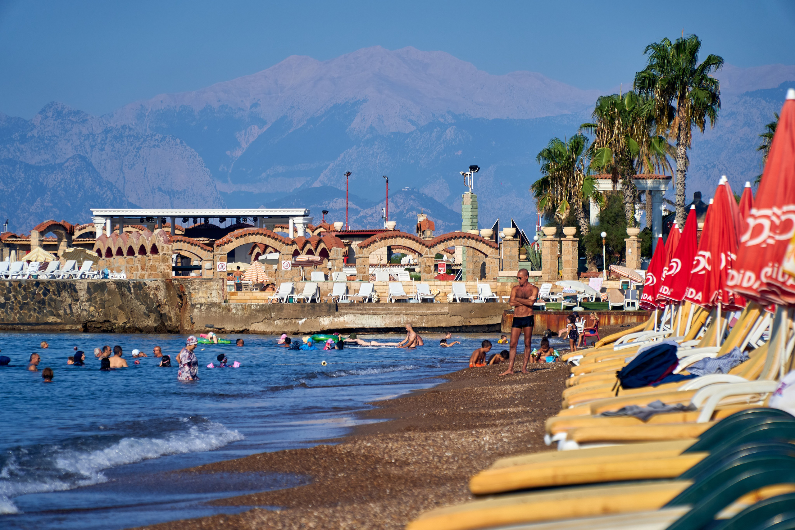 Antalya. Plaża. Mustafa Kemal Atatürk. Andriej Szypilow — Photography & Videography