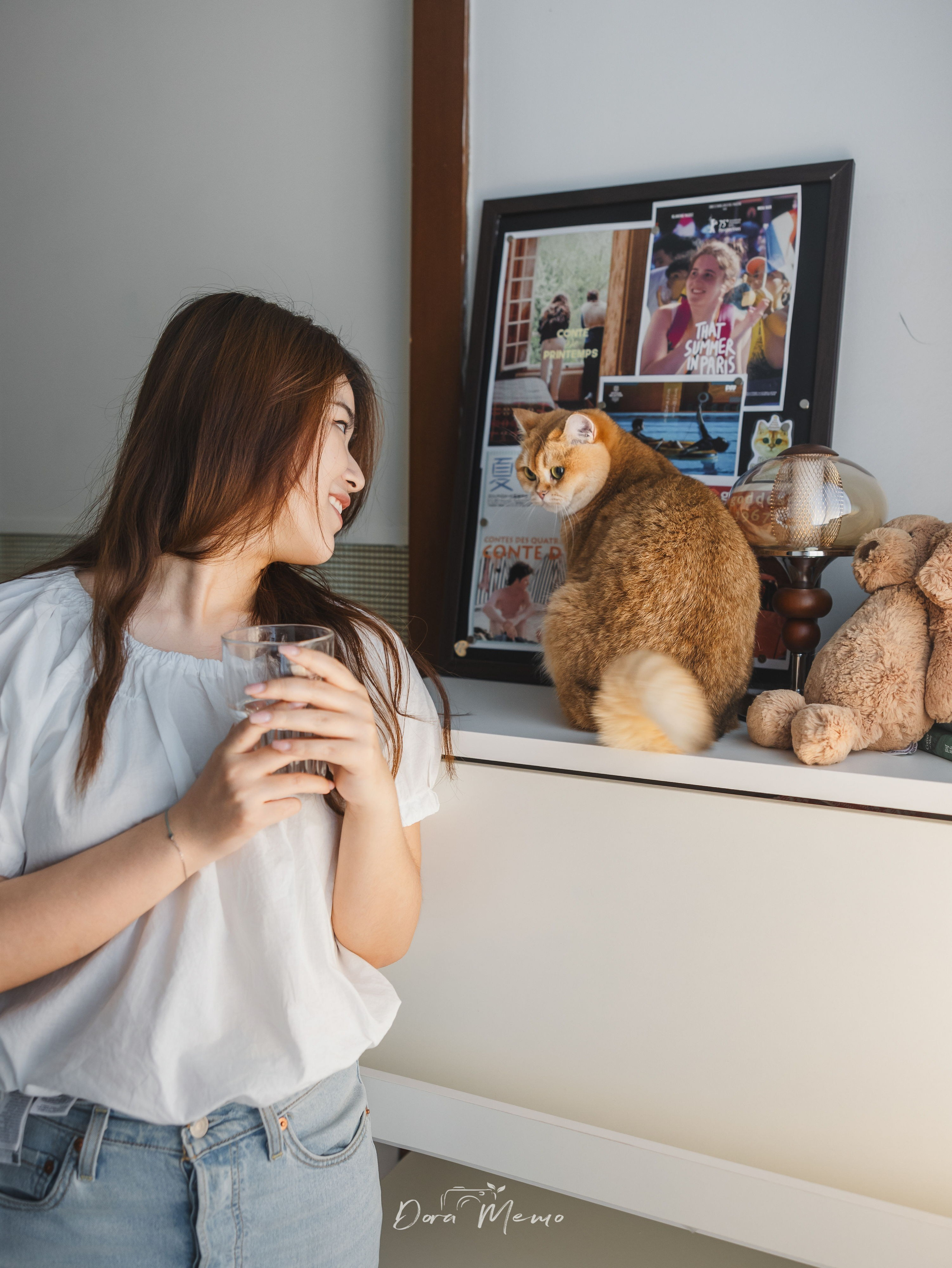 Shanghai Family Photographer — At-Home Pet Family Session with Jiumei