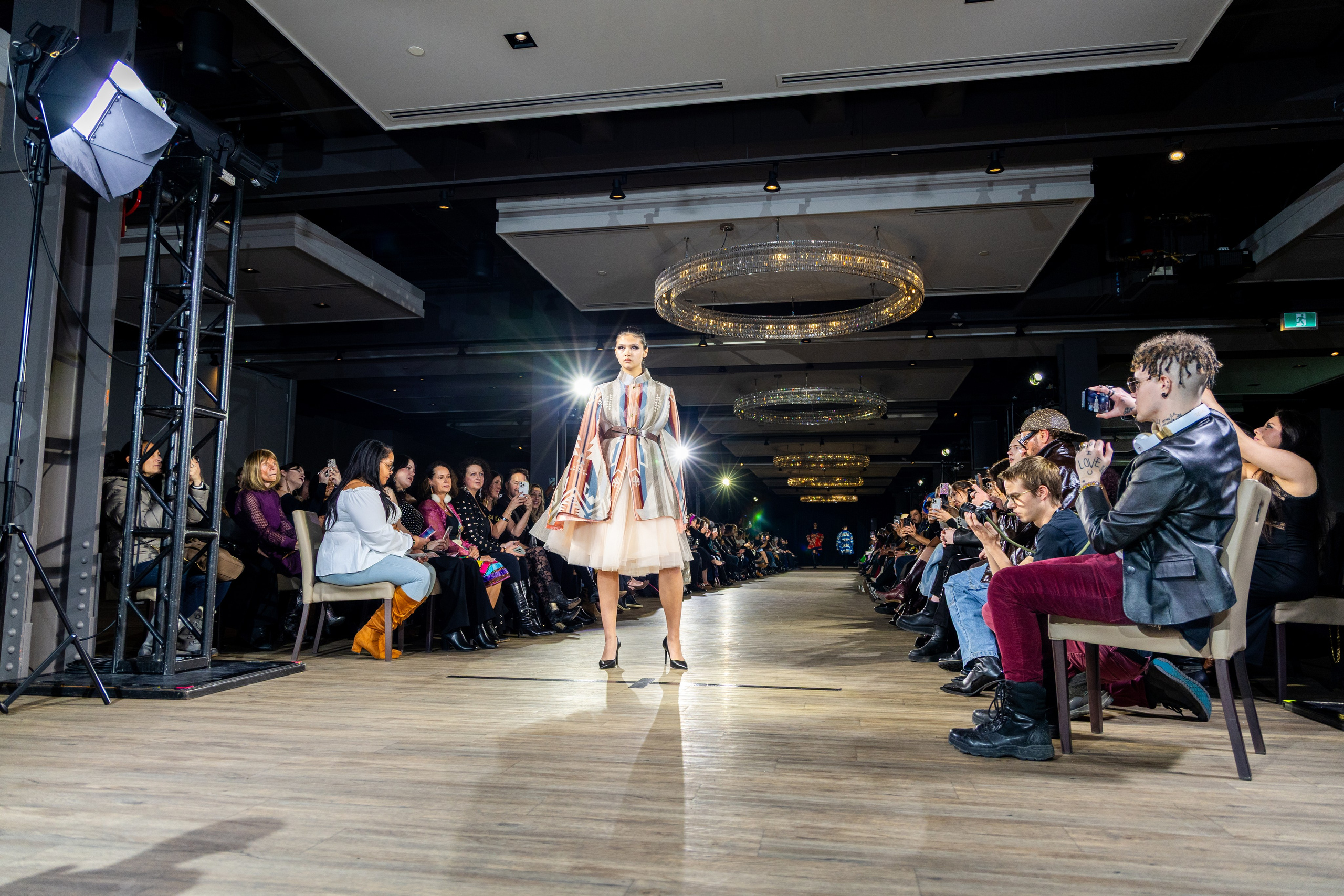 SACRD THNDR Fashion Show — An Indigenous-Led Fashion Experience. ProFly.club — Professional aerial filming in Calgary