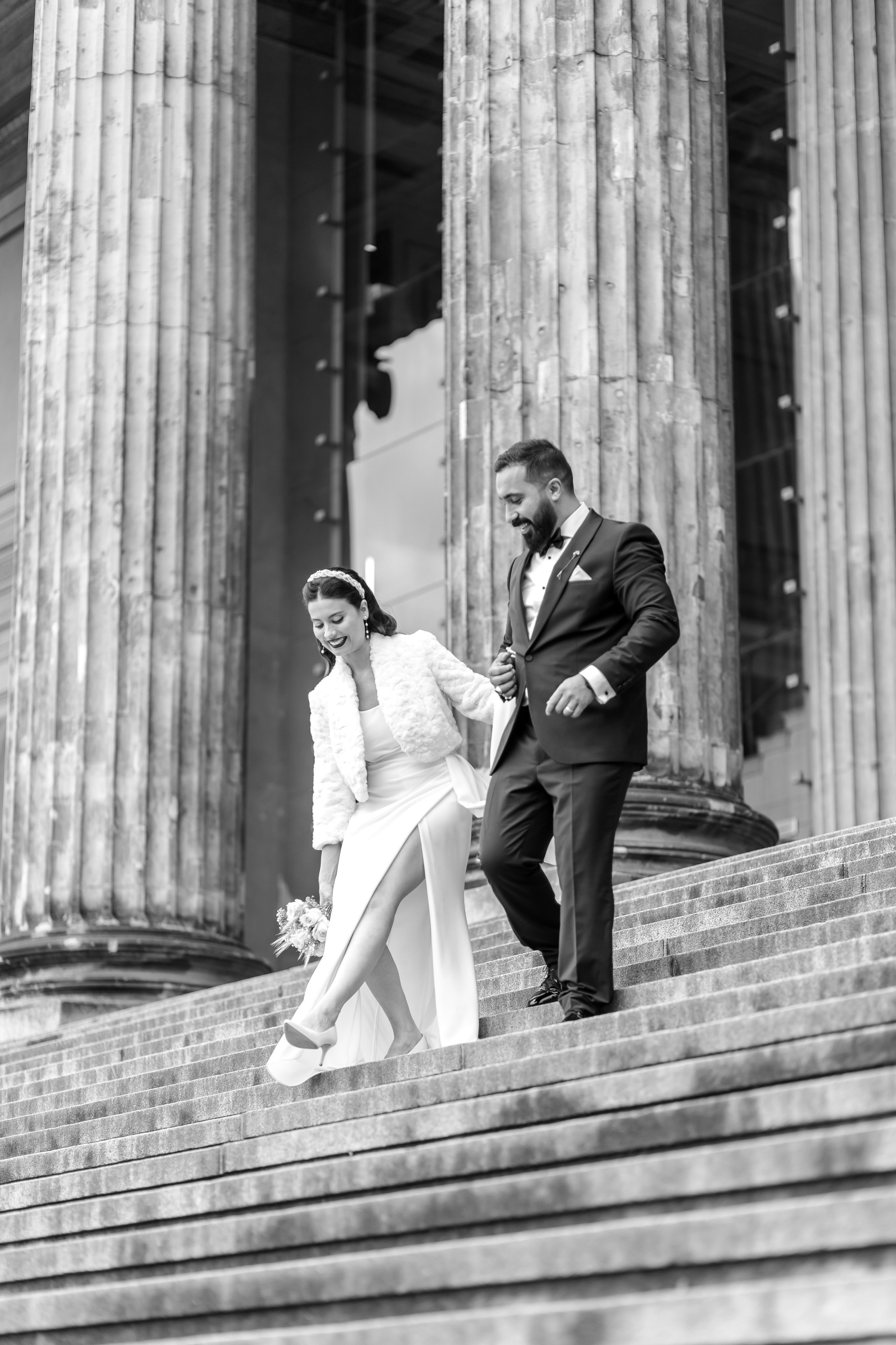 Hochzeitsshooting im Herzen von Berlin. Hochzeitsfotografie in Berlin Nataliia Schütze