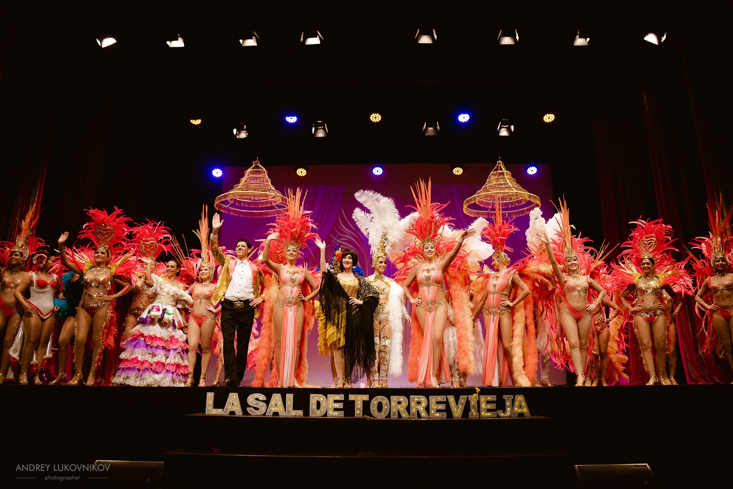 Reportaje fotográfico y rodaje entre bastidores del concierto de La Sal de Torrevieja en España