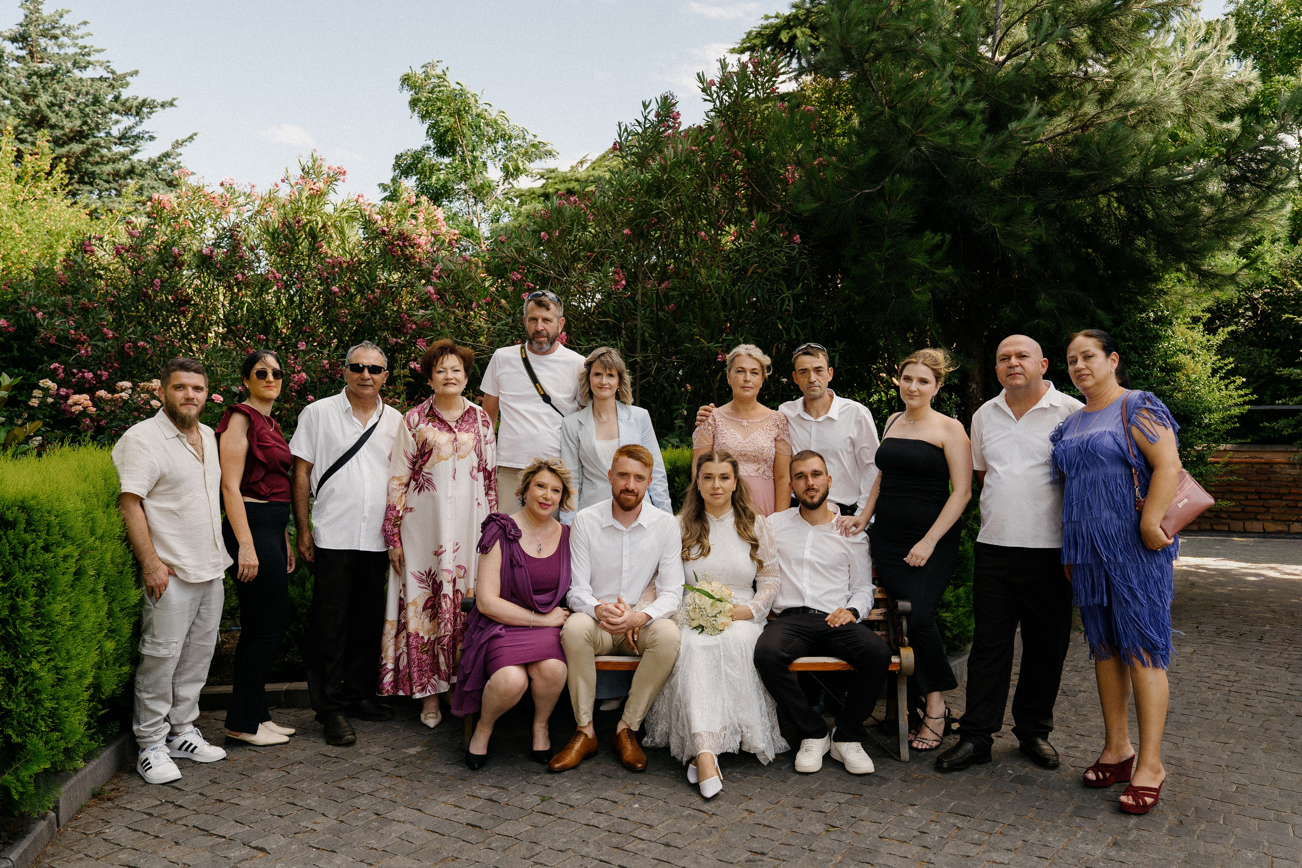 Surrounded by loved ones. Photographer and travel-blogger Aleksandra Gritsenko