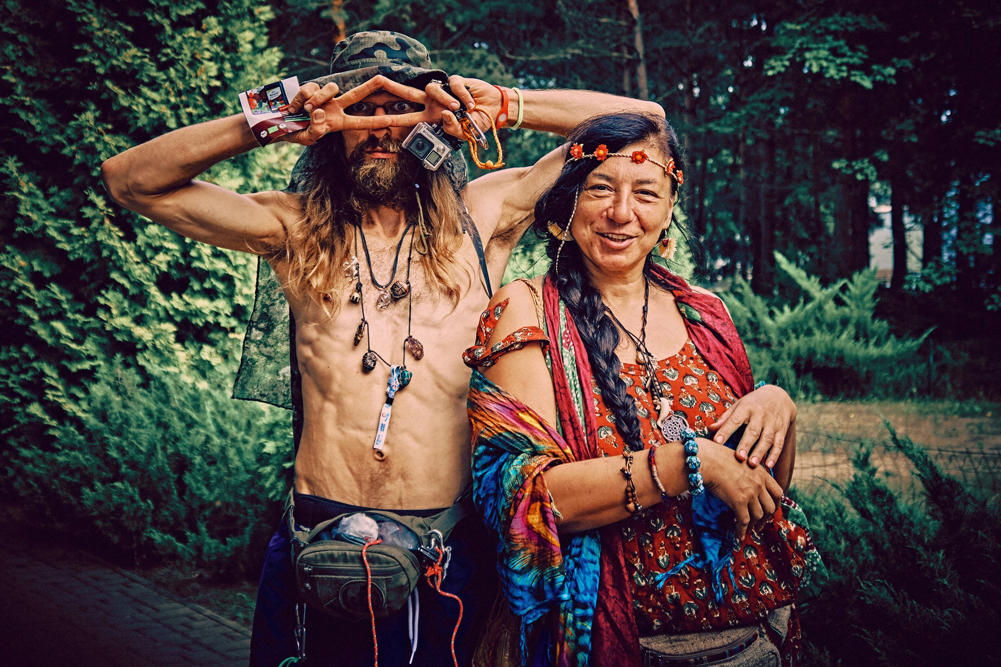 Portrety Ludzi, zrobione na Festiwalach Świadomościowych i Muzycznych: Dharma, ZIELONE KRĘGI, Wibracje, FRUŃ, Organic, Turkusowa Wyspa. Andriej Szypilow - Fotografia & Wideografia