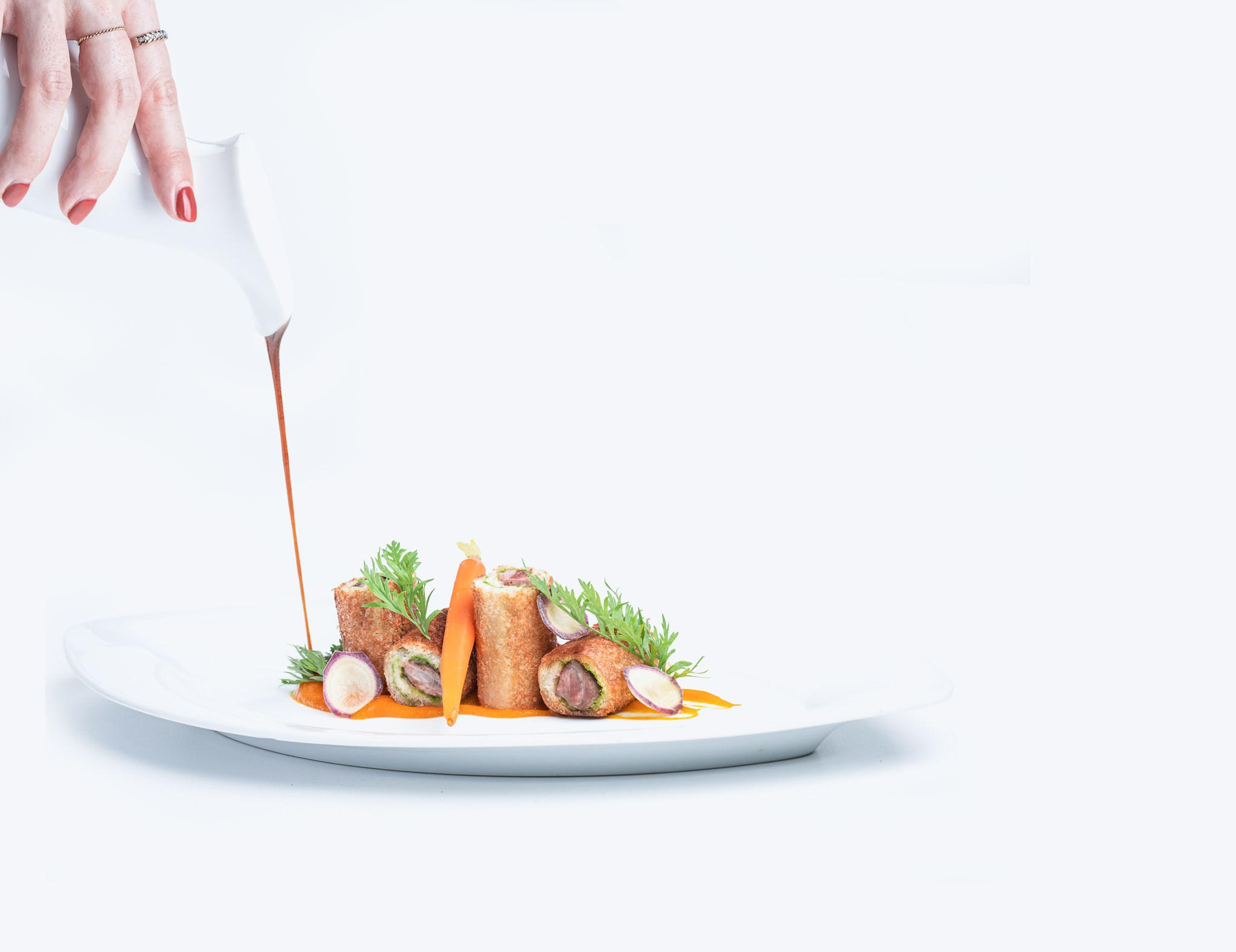 Fotografía de comida en Es Castell, Hotel Castillo Son Vida. Mallorca Wedding, Corporate & Social Photographer