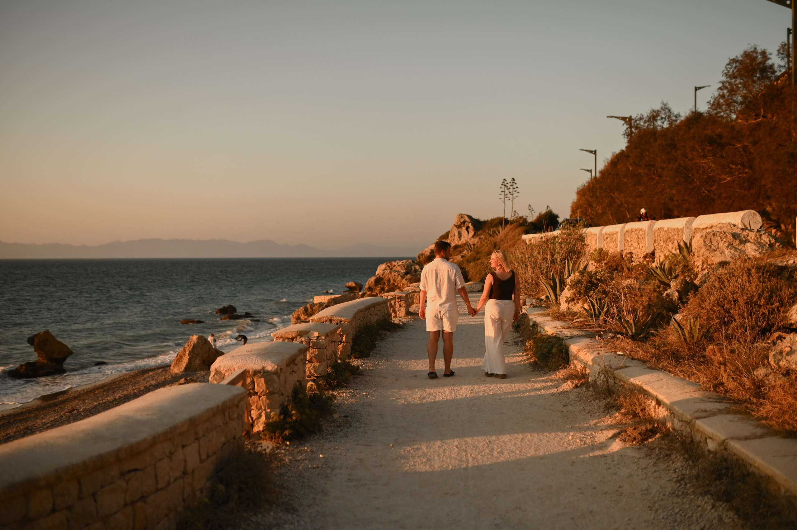 Engagement photoshoot Rhodes. Photographer in Rhodes Island