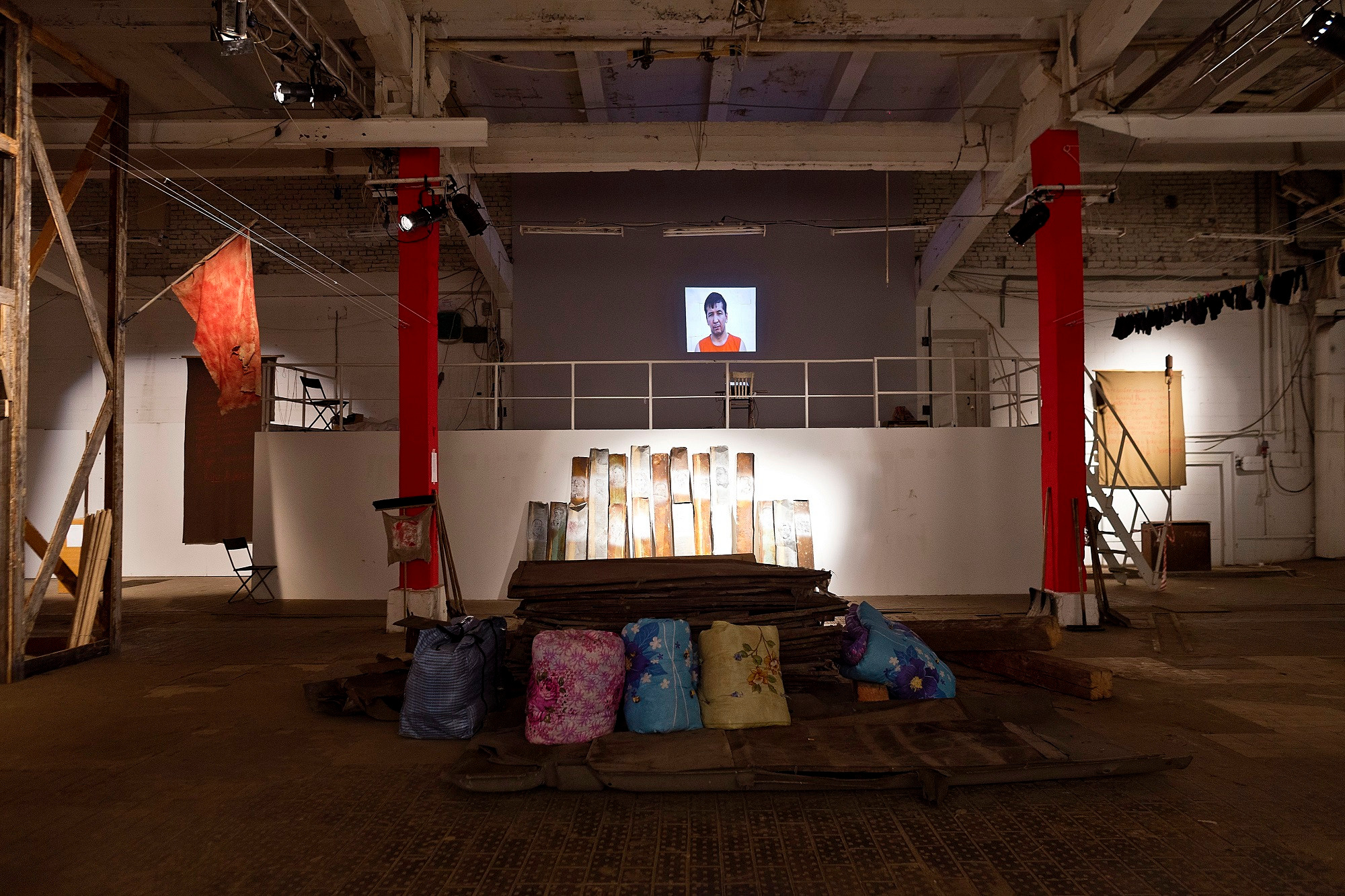 Spartacus. Times New Romans, Center of Creative Industries Fabrika, 2014. Haim Sokol’s artists website