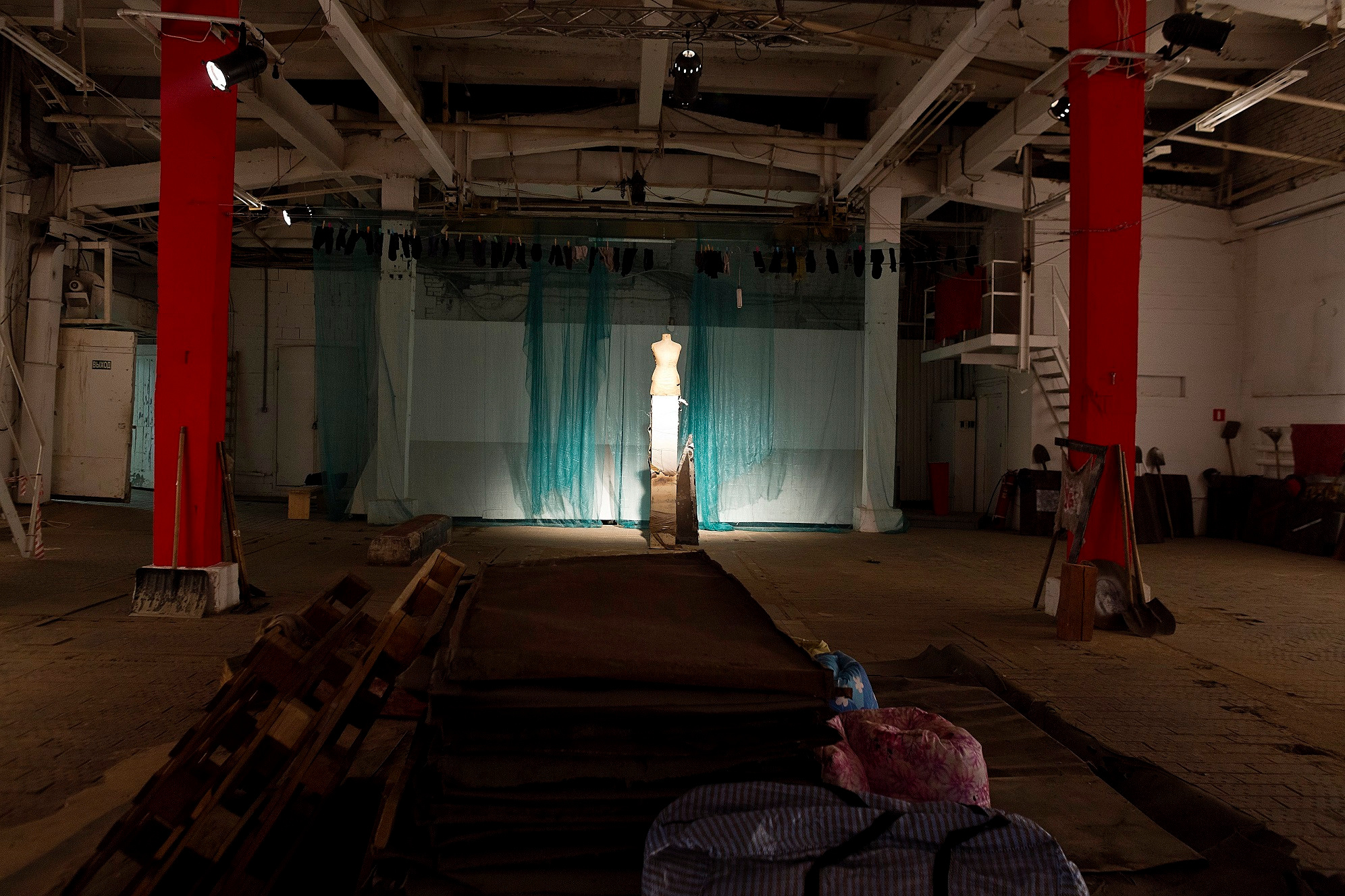 Spartacus. Times New Romans, Center of Creative Industries Fabrika, 2014. Haim Sokol’s artists website